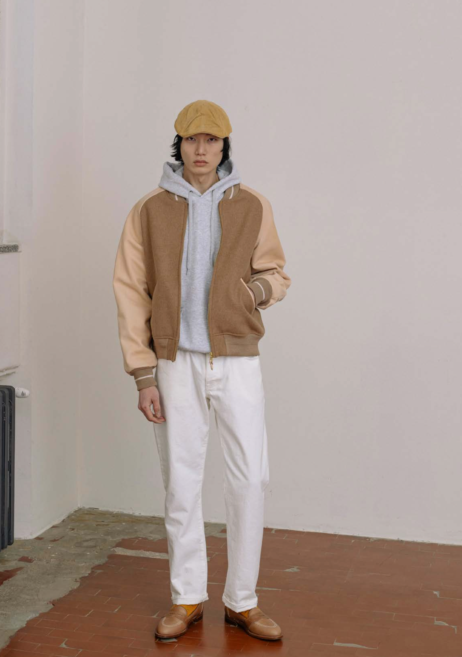 965 John Japan Denim Cimosato Tasche Regular Fit White