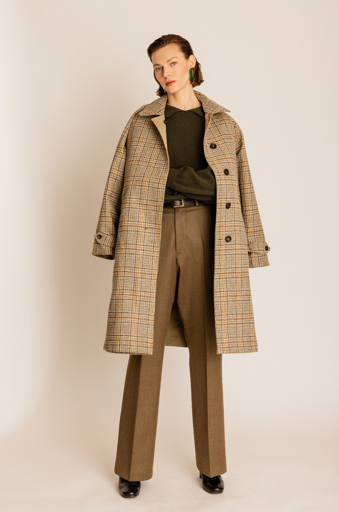 Stanford Cappotto Reversibile In Lana