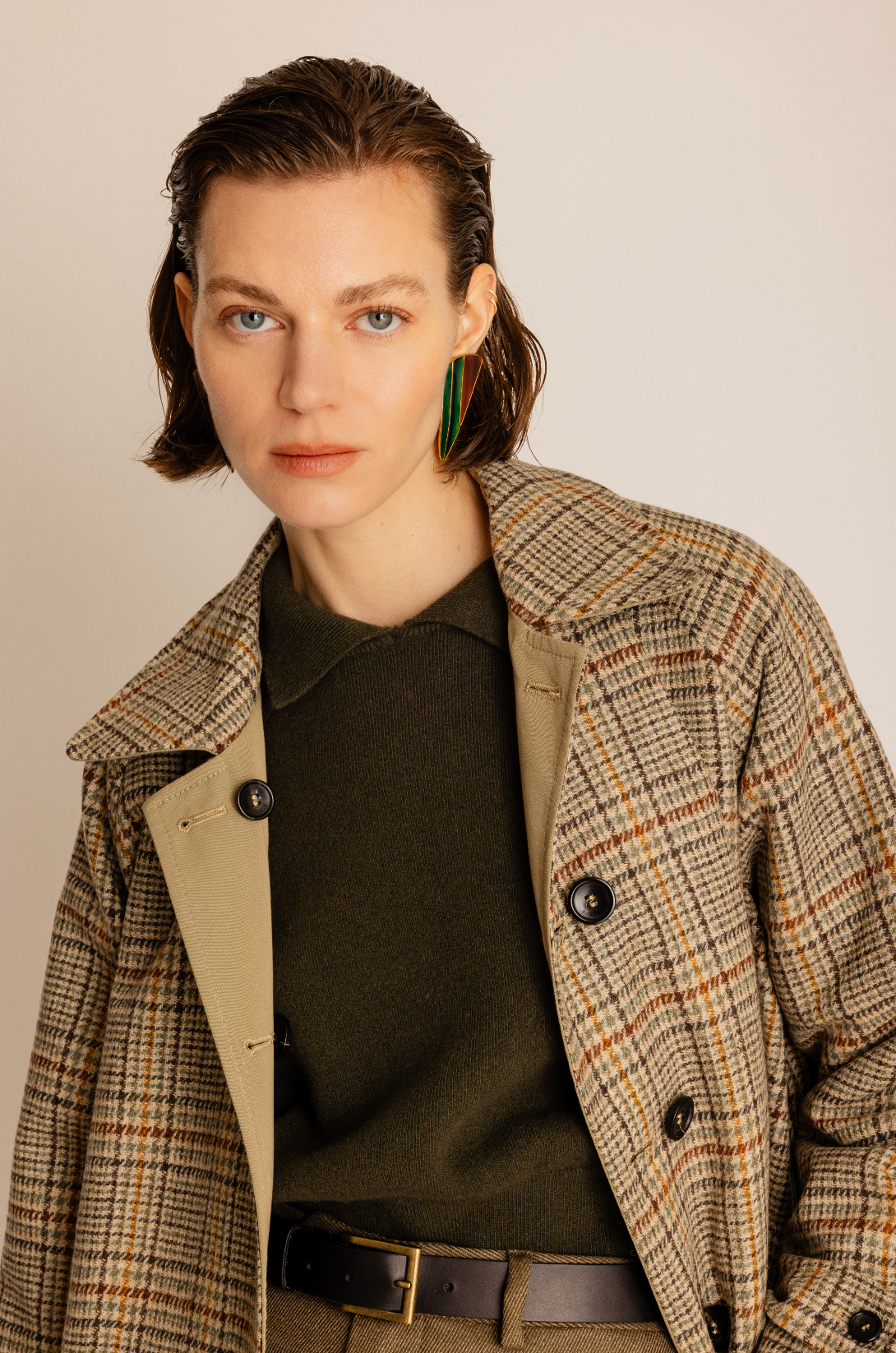 Stanford Cappotto Reversibile In Lana