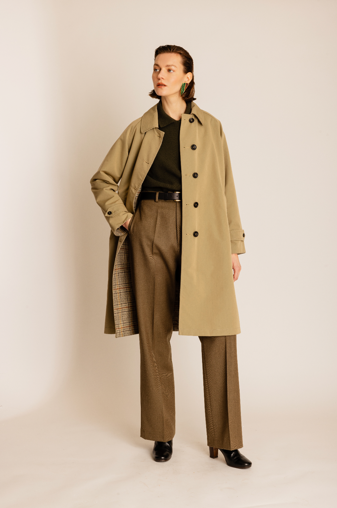 Stanford Cappotto Reversibile In Lana