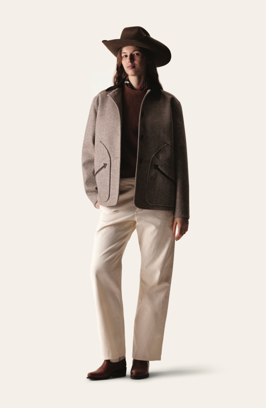 Blanckett Herringbone Wool Jacket