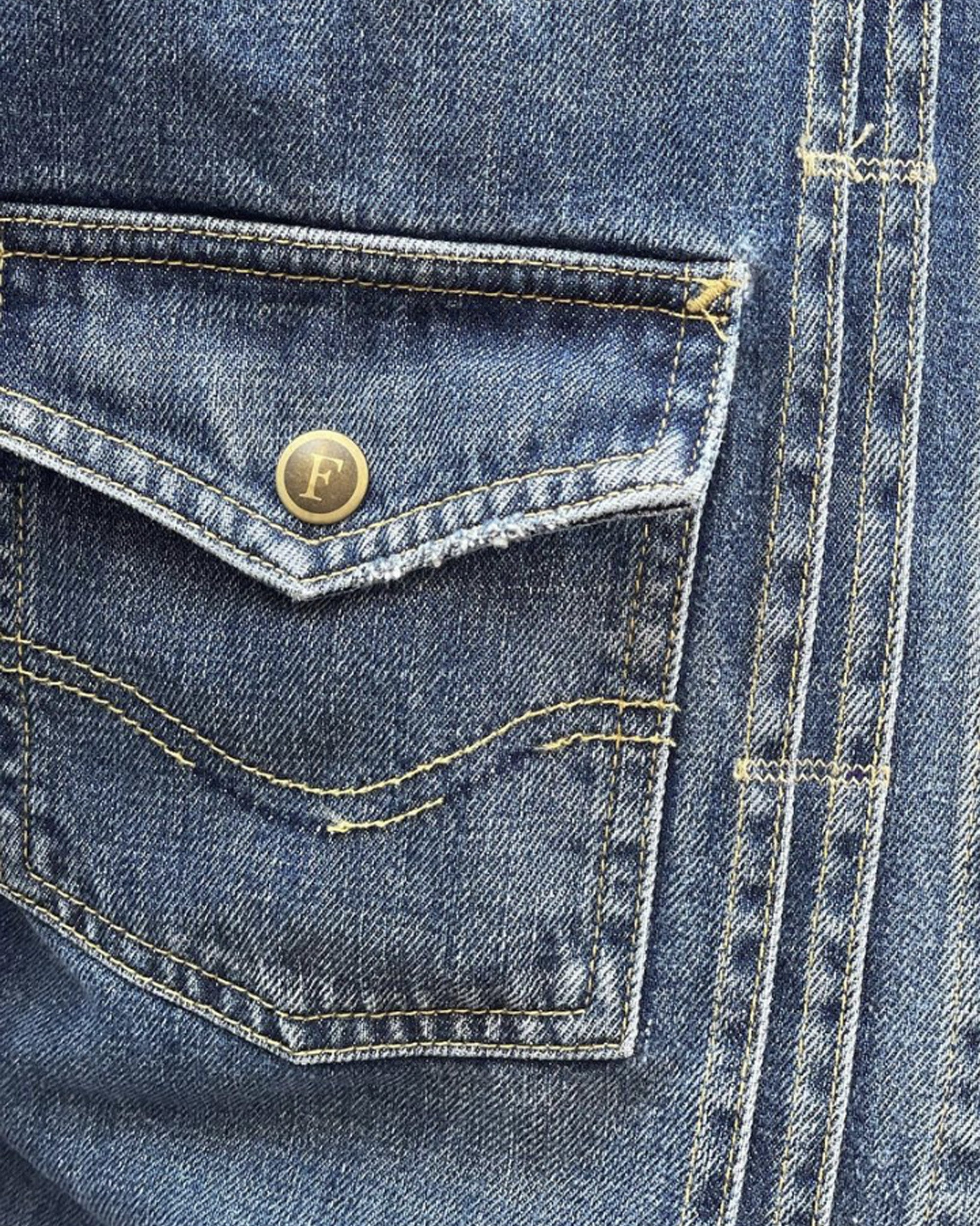 Bananastitchj Giacca in Denim Stone Wash