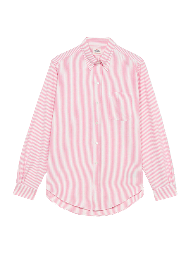 King Camicia Classica In Cotone