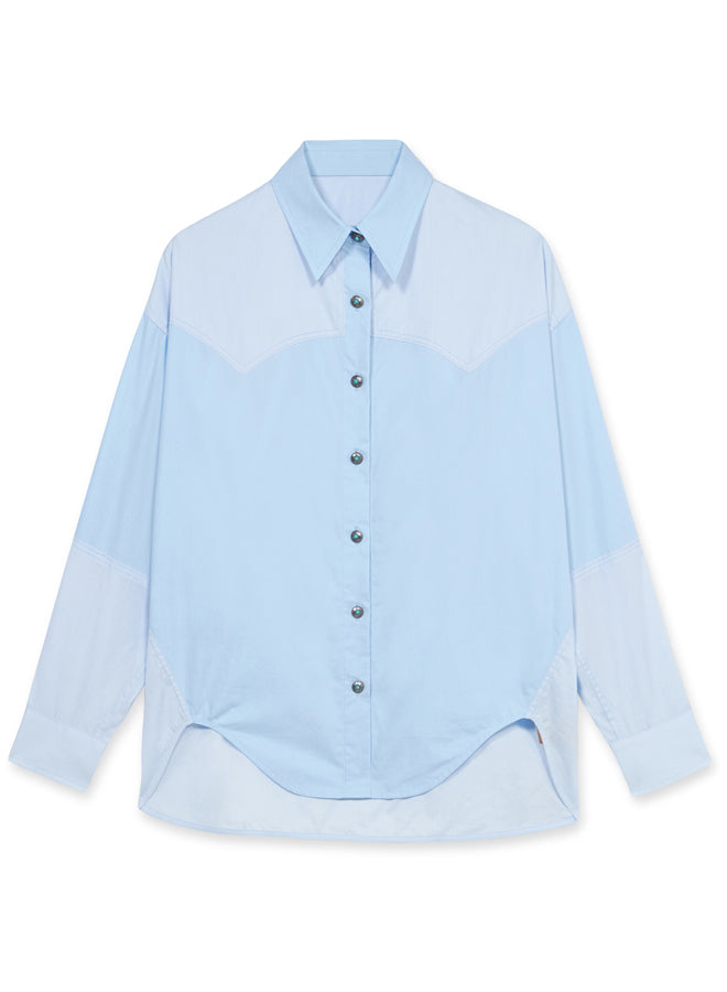 Amyb Camicia Bicolore