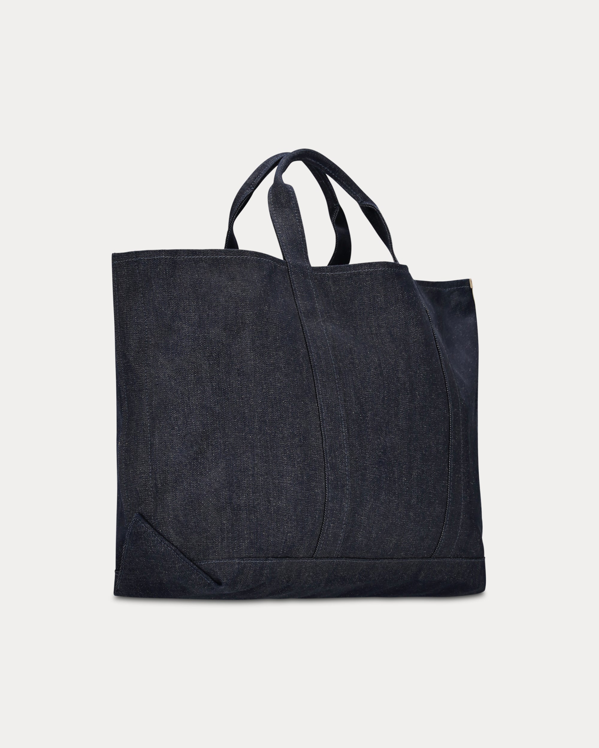 Tawelbag Borsa In Denim Cimosato Indigo Rinse