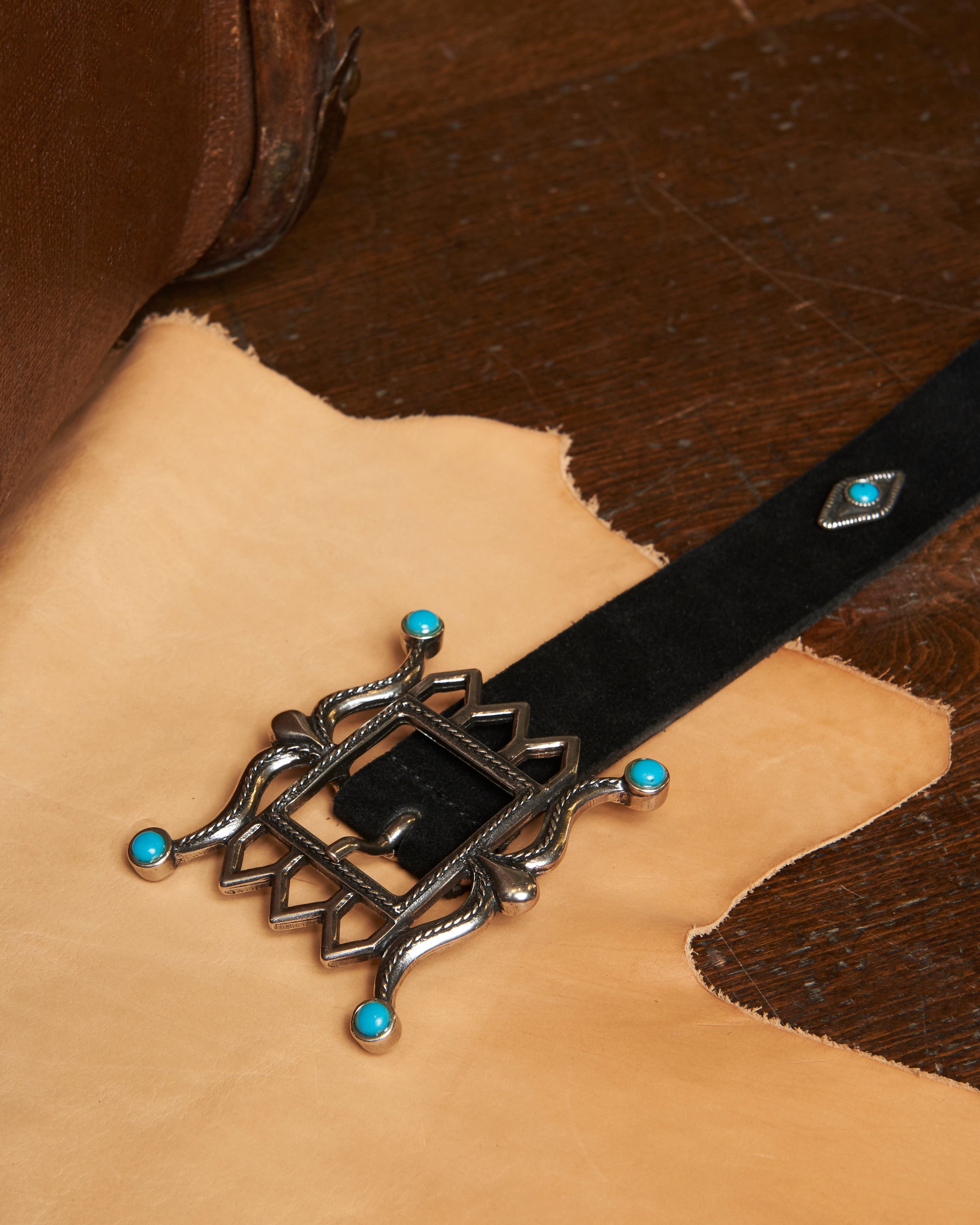 Tea Cintura in Pelle Scamosciata