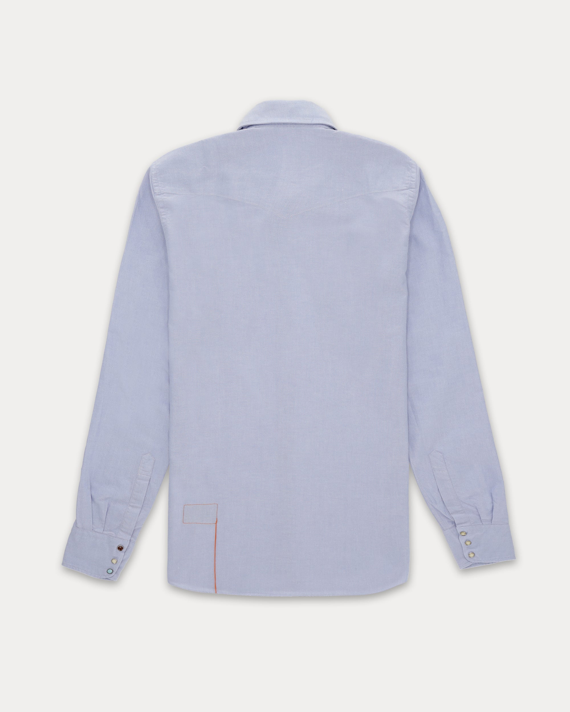 Tex Camicia Texana in Cotone Oxford