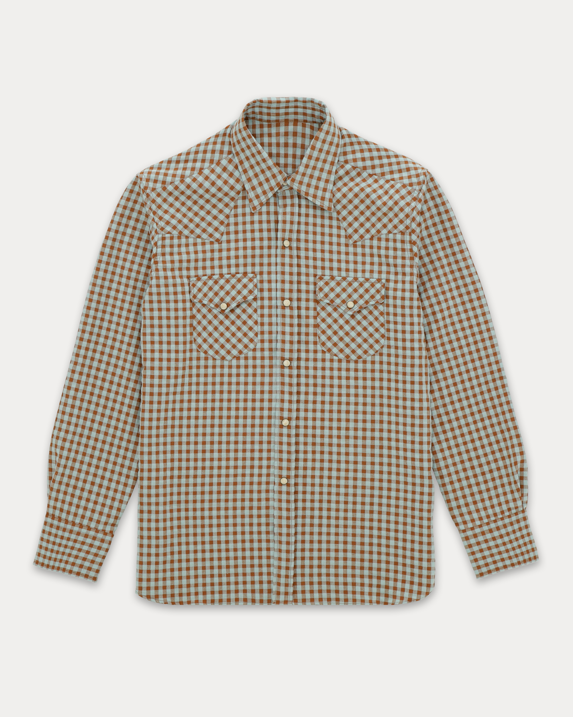 Tex Camicia Texana In Seersucker