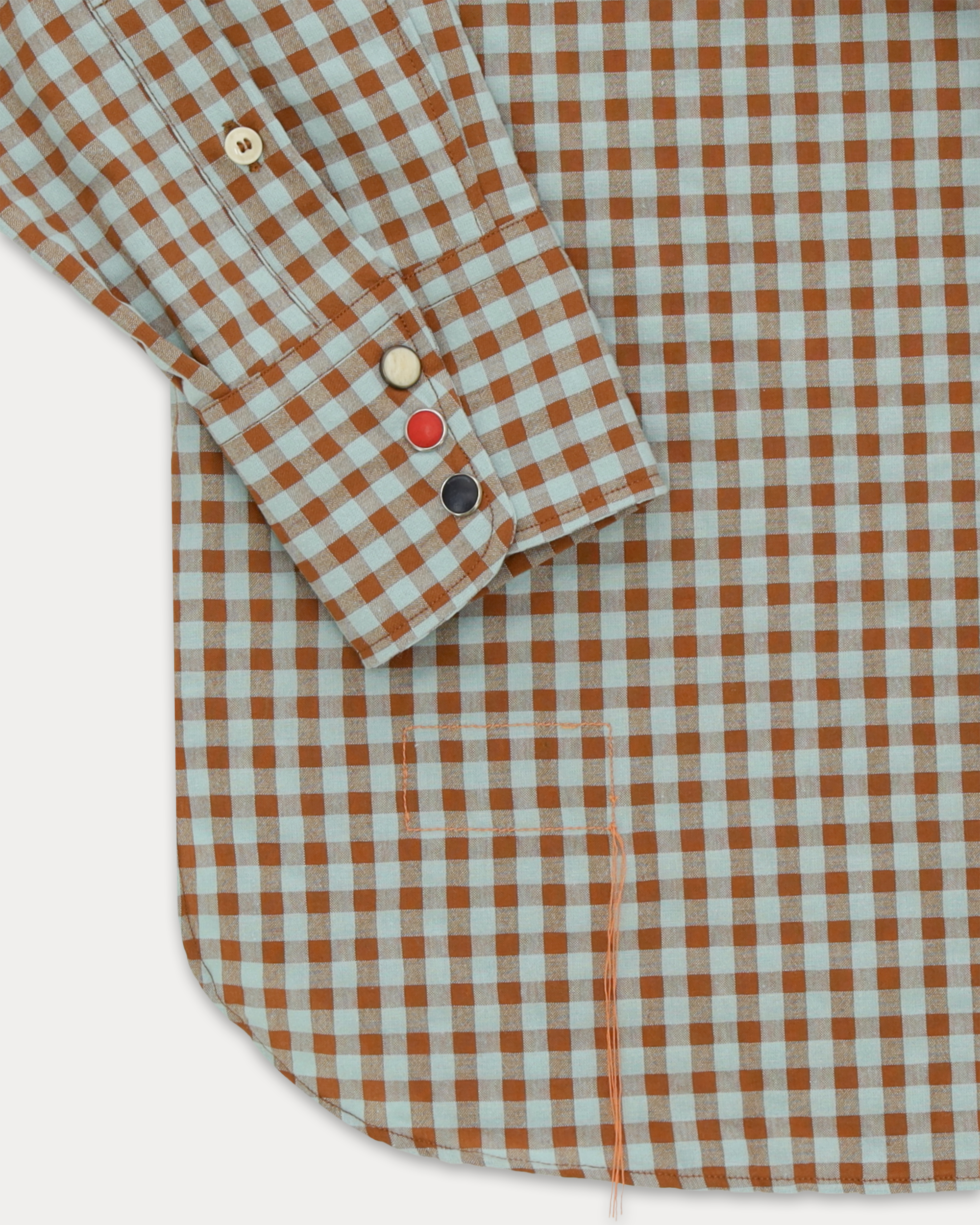 Tex Camicia Texana In Seersucker
