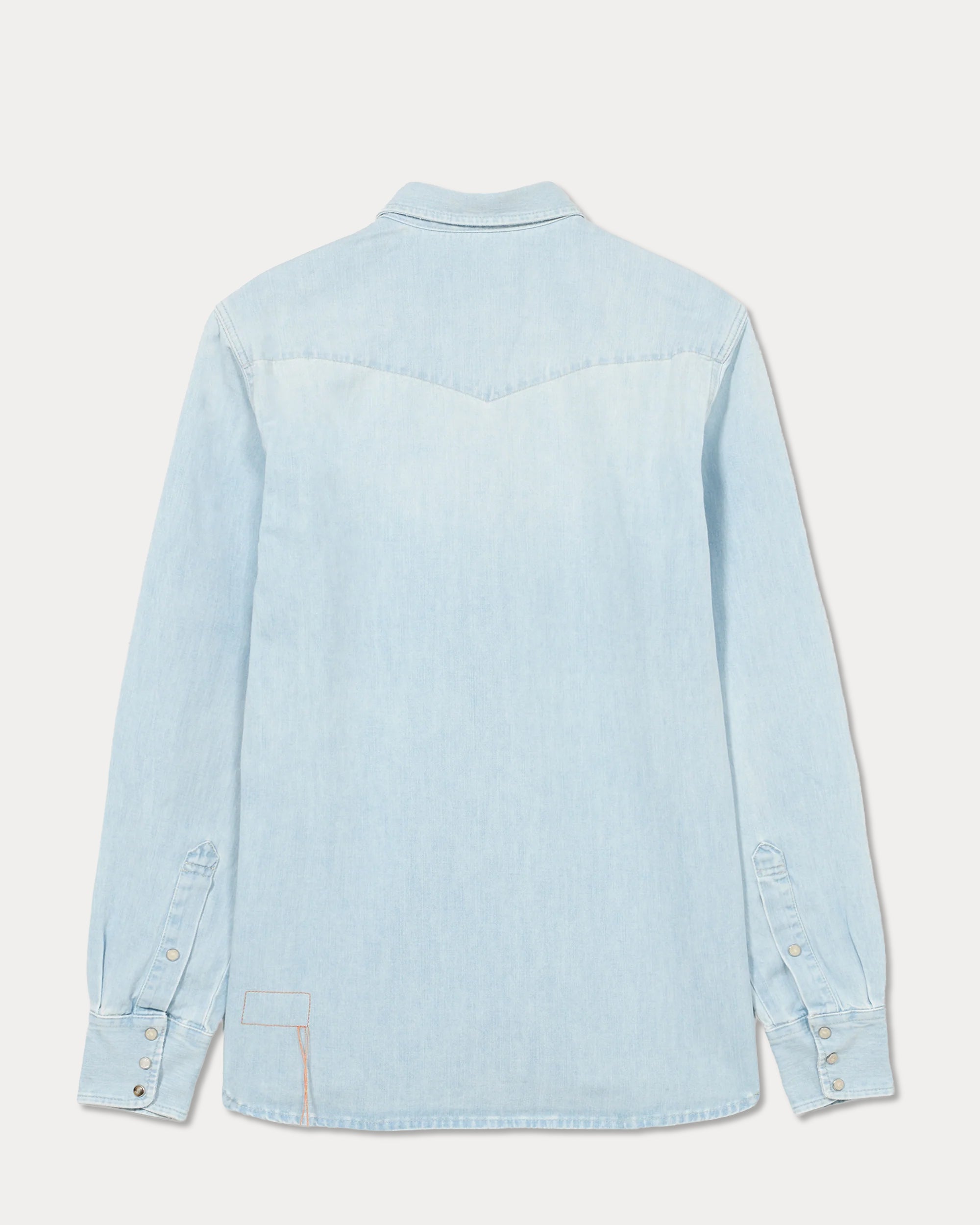 Texj Western Shirt Bleach Wash