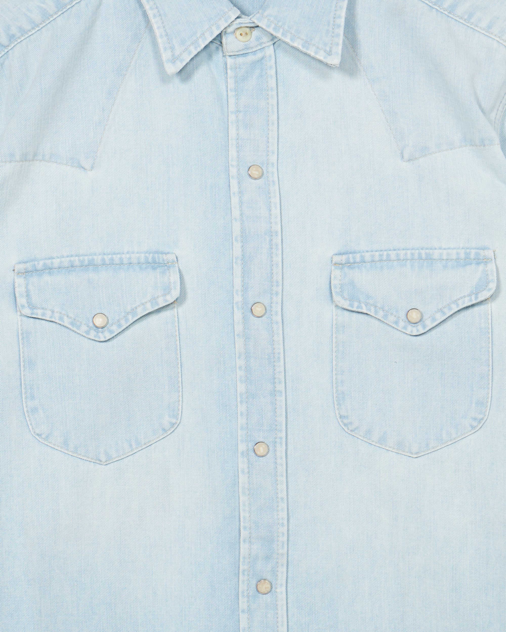 Texj Camicia Texana Bleach Wash