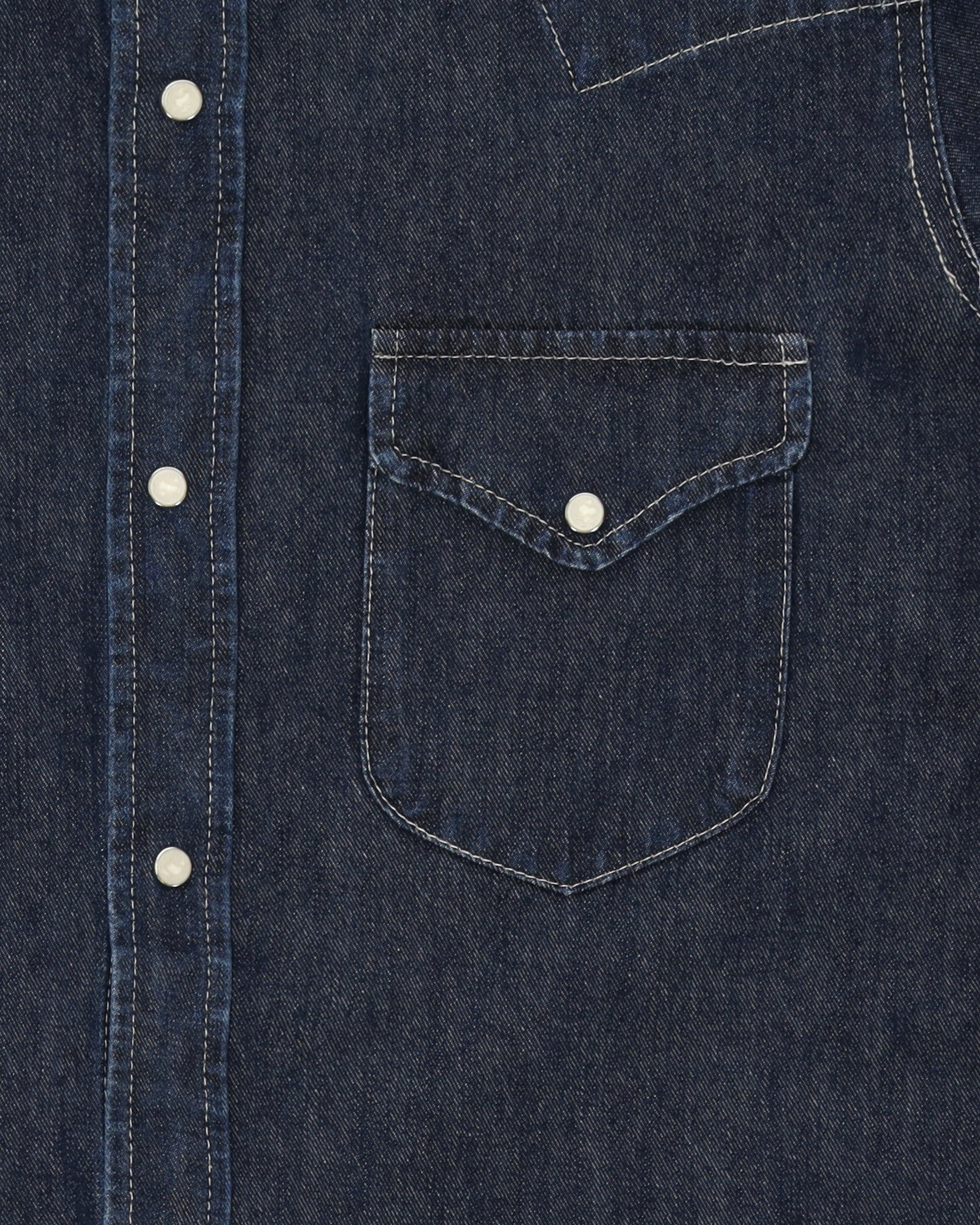 Texj Western Shirt Indigo Rinse