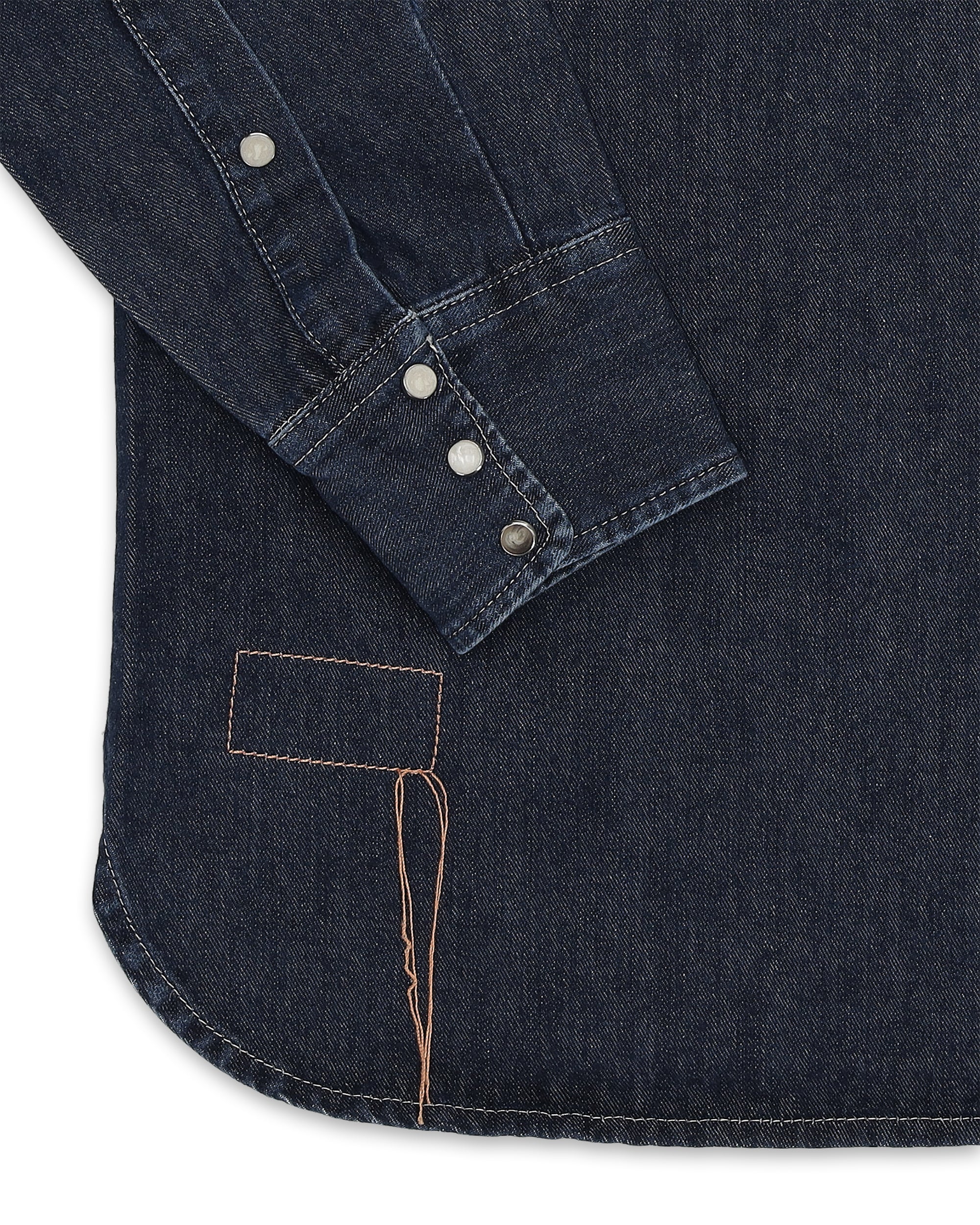 Texj Camicia Texana Stone Wash