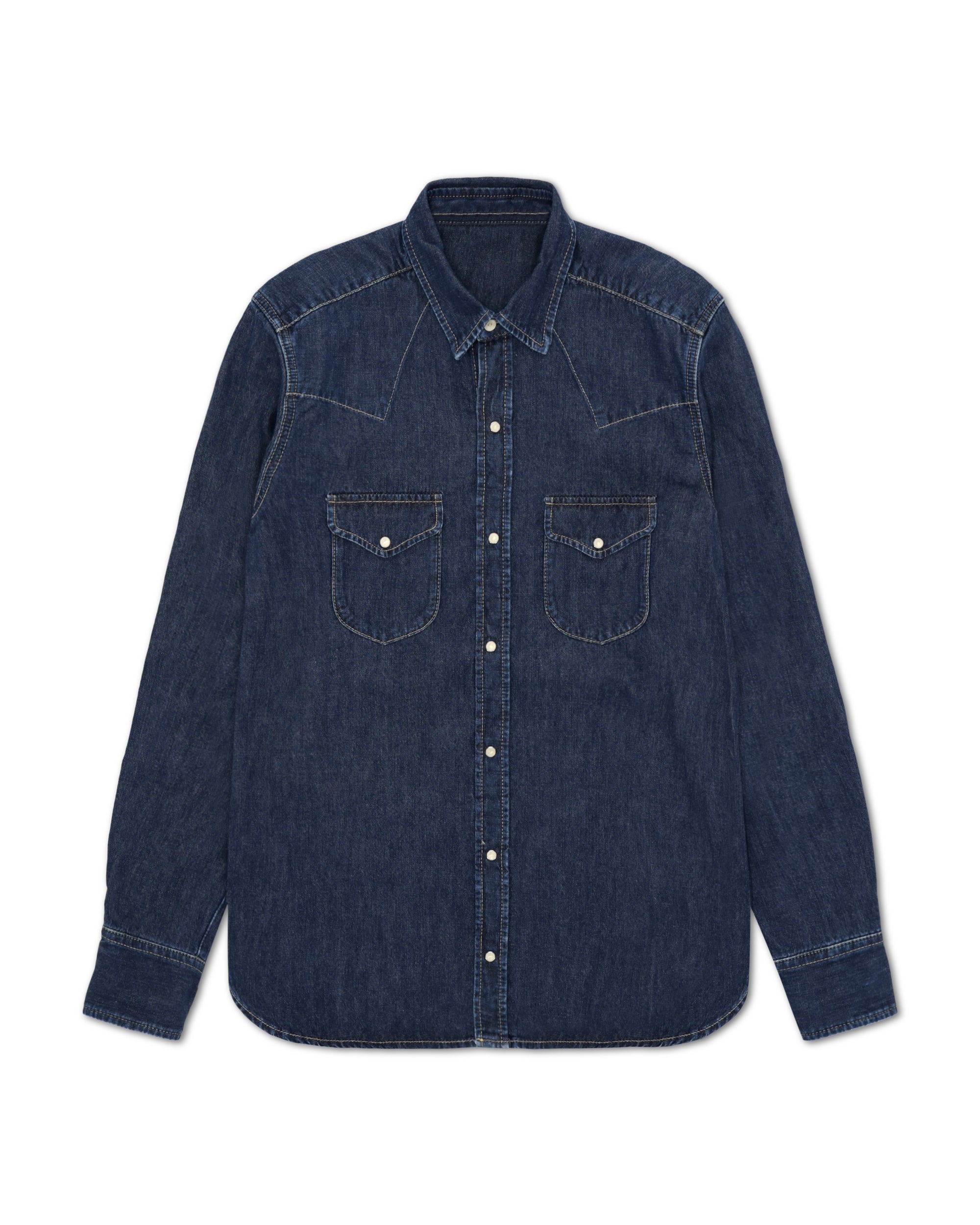 Texjb Indigo Rinse Texan Shirt