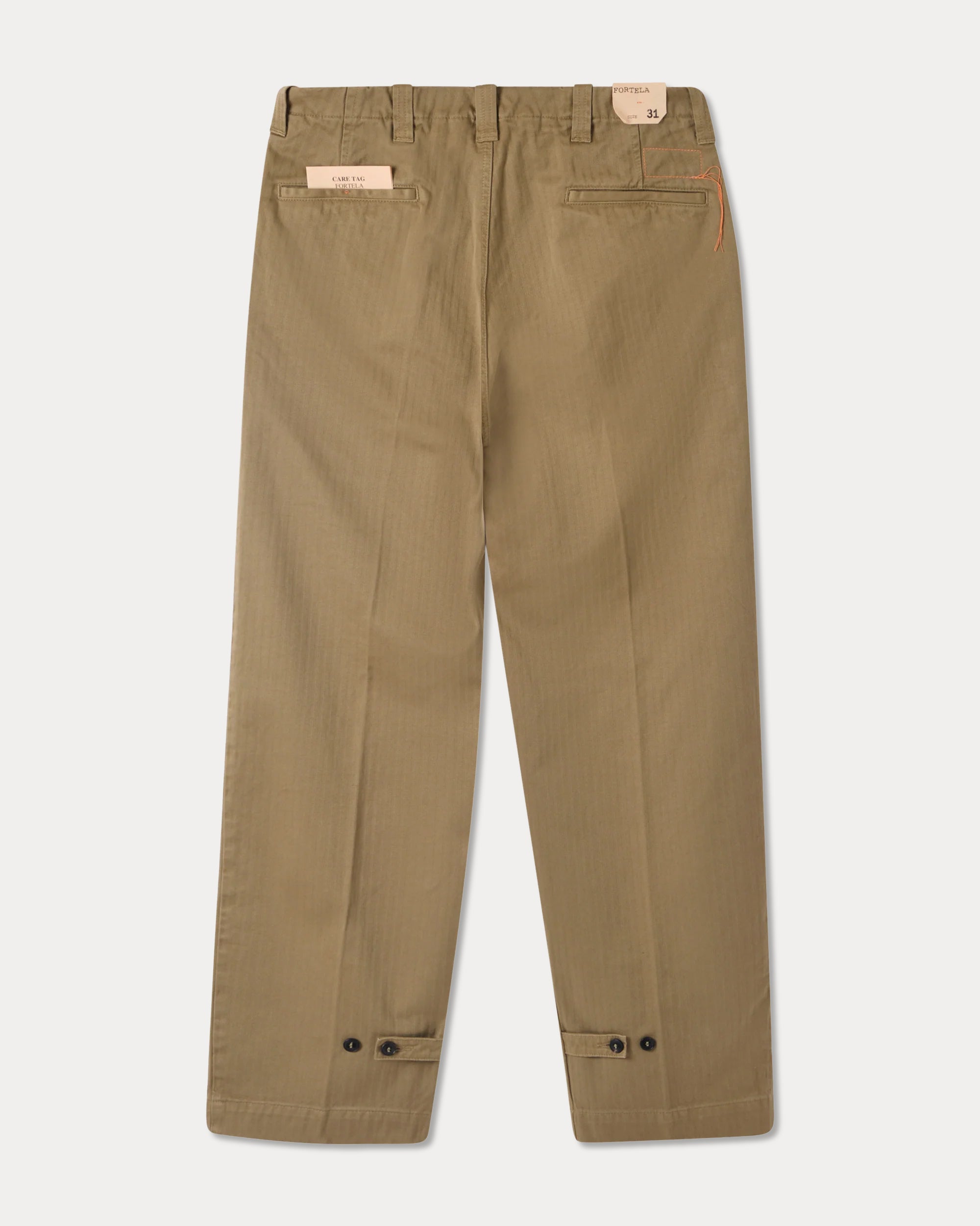 Thomas Herringbone Chino Pants