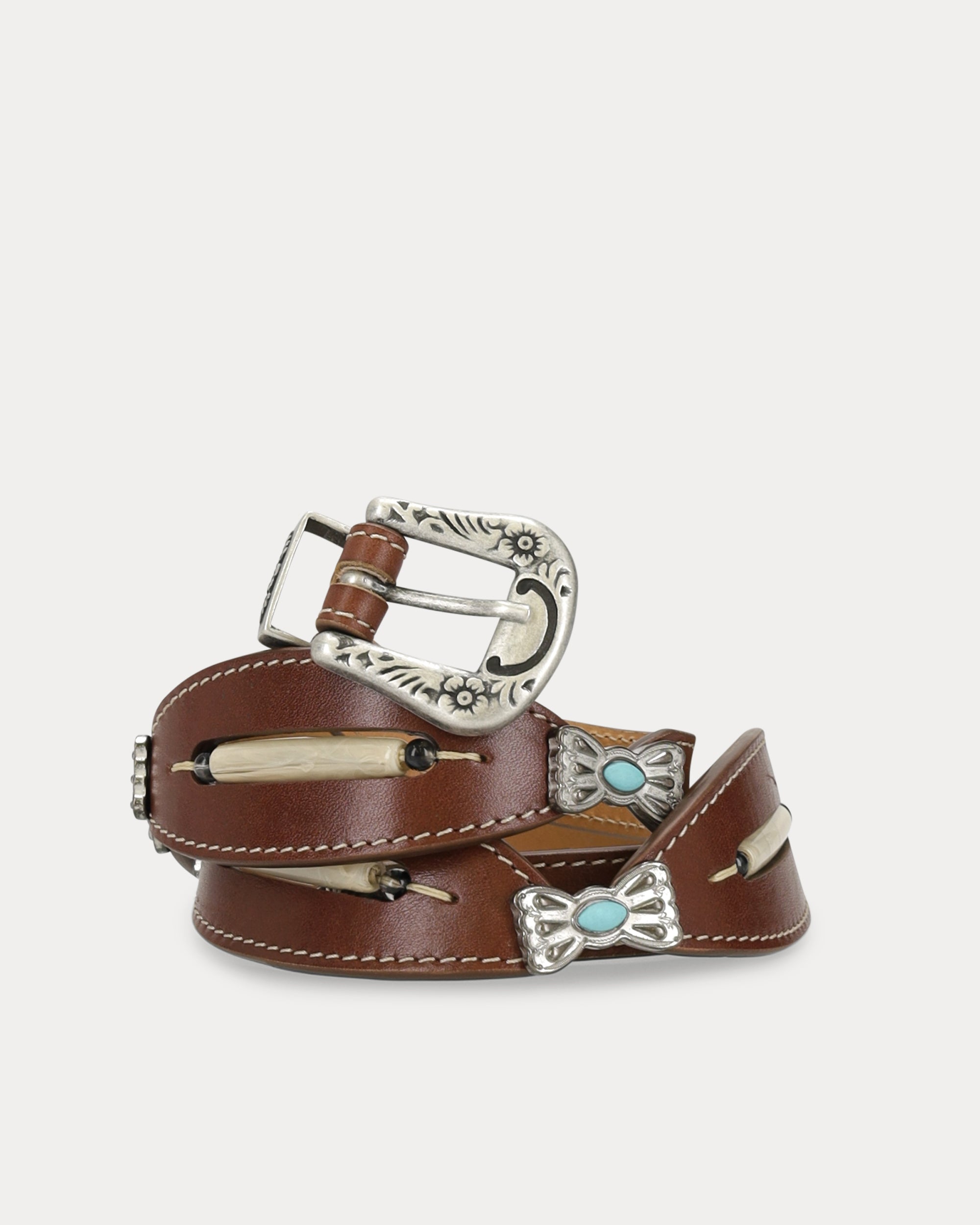 Tina Cintura ad Ovali in Pelle di Vitello
