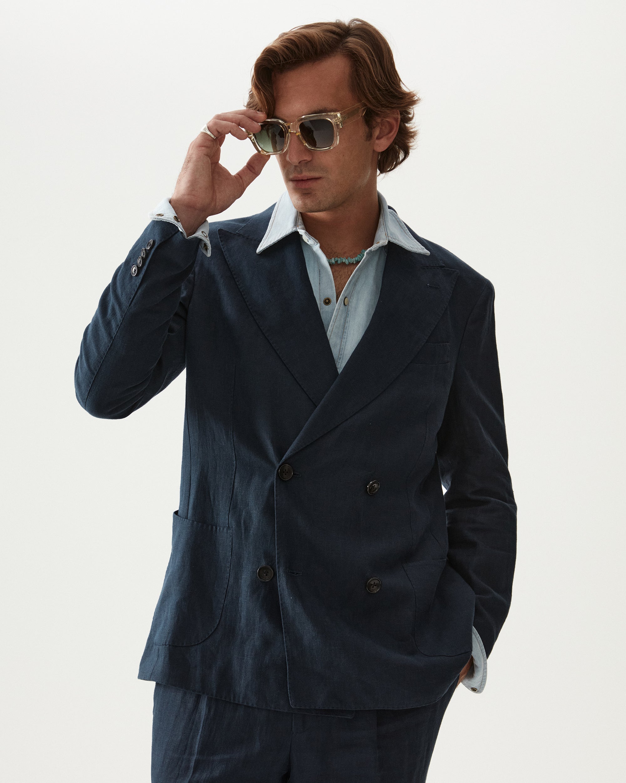 Totò Abito Sartoriale in Lino