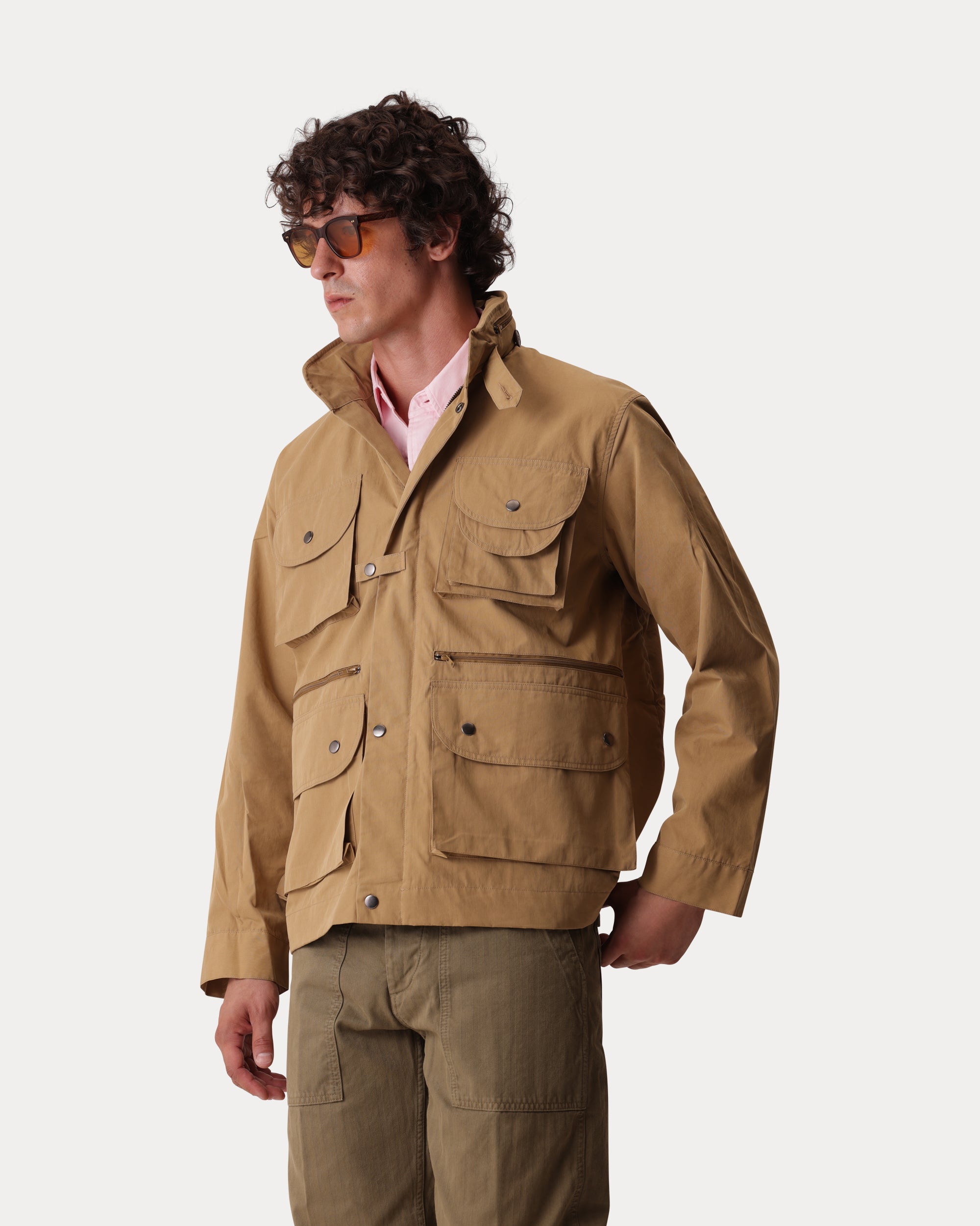 Tpage Nylon And Cotton Jacket