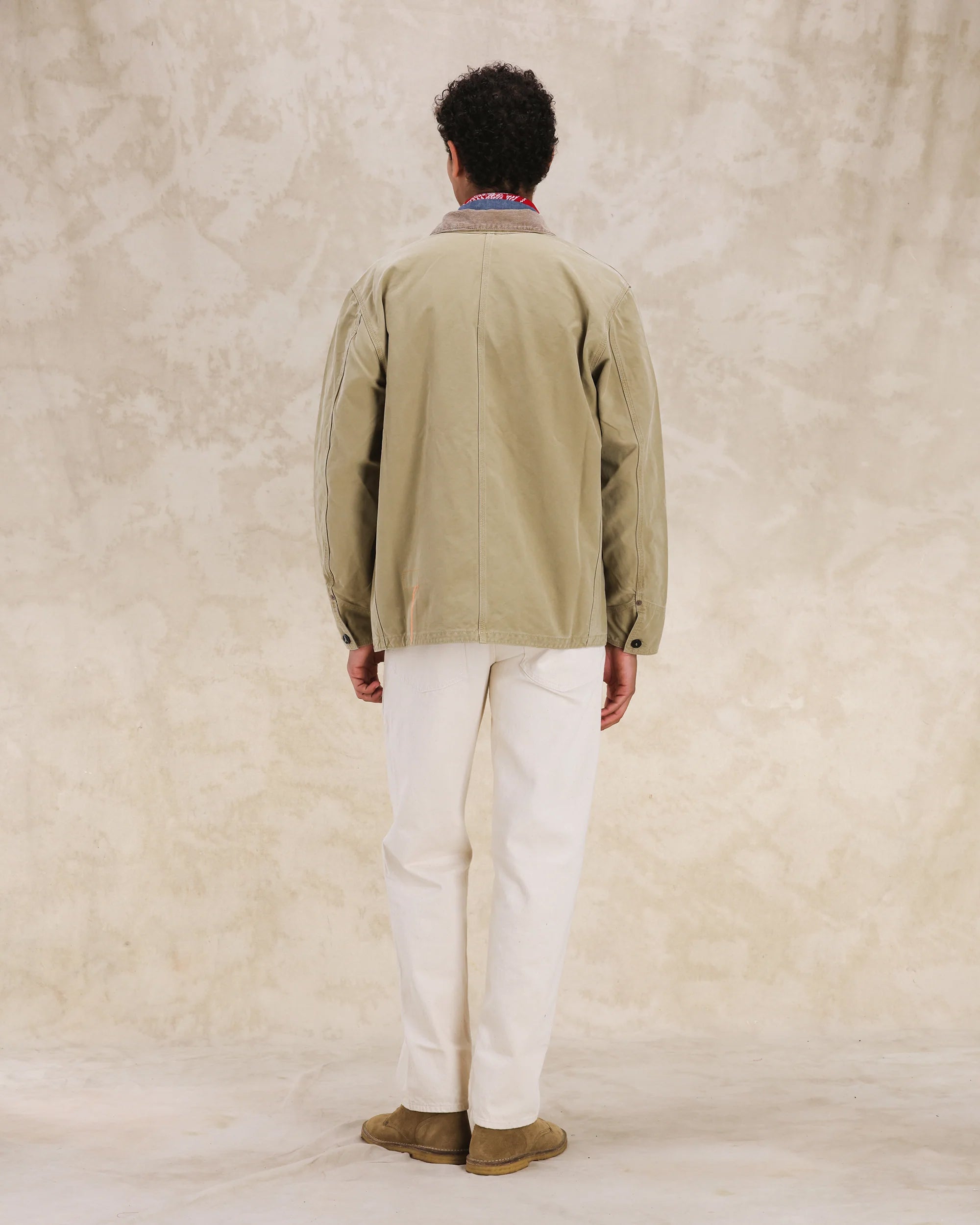 Trading Giacca In Canvas di Cotone