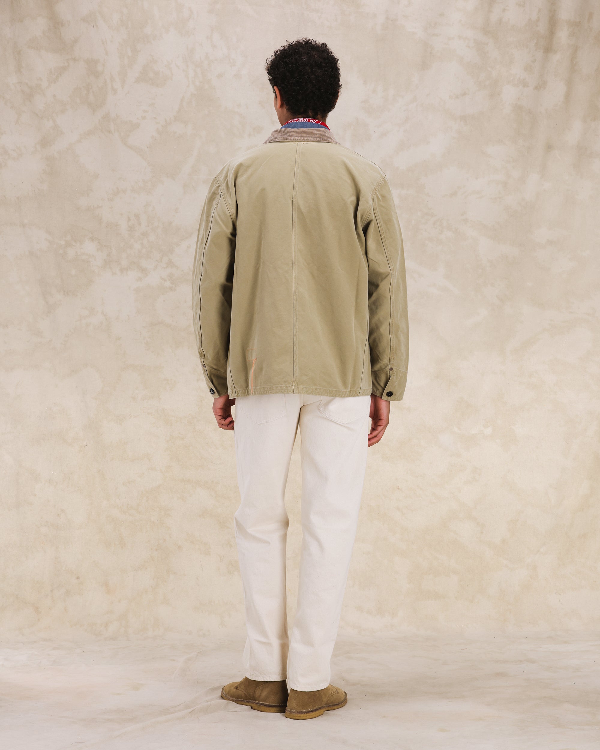 Trading Giacca In Canvas di Cotone