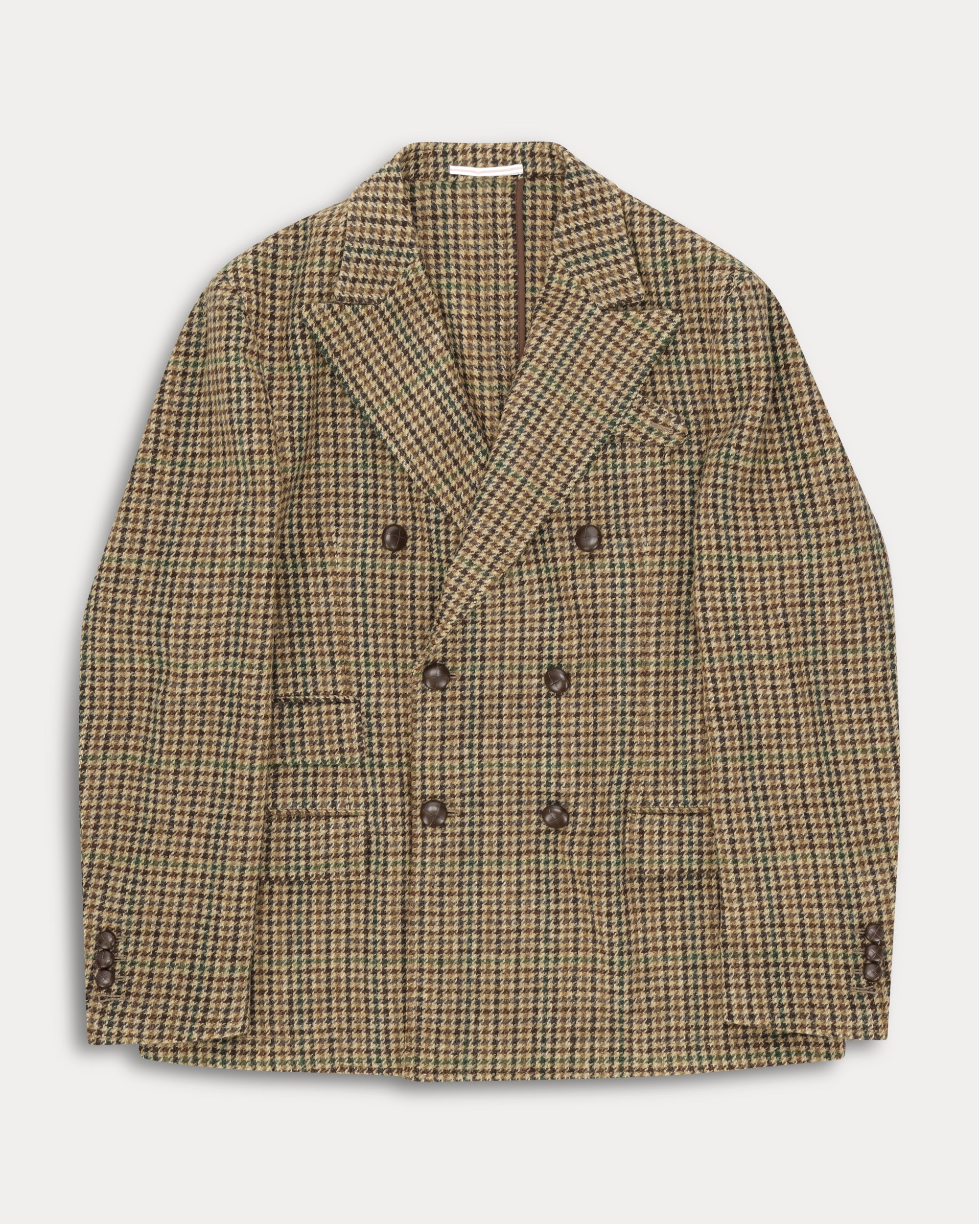 Travel Giacca Classica in Tweed di Lana