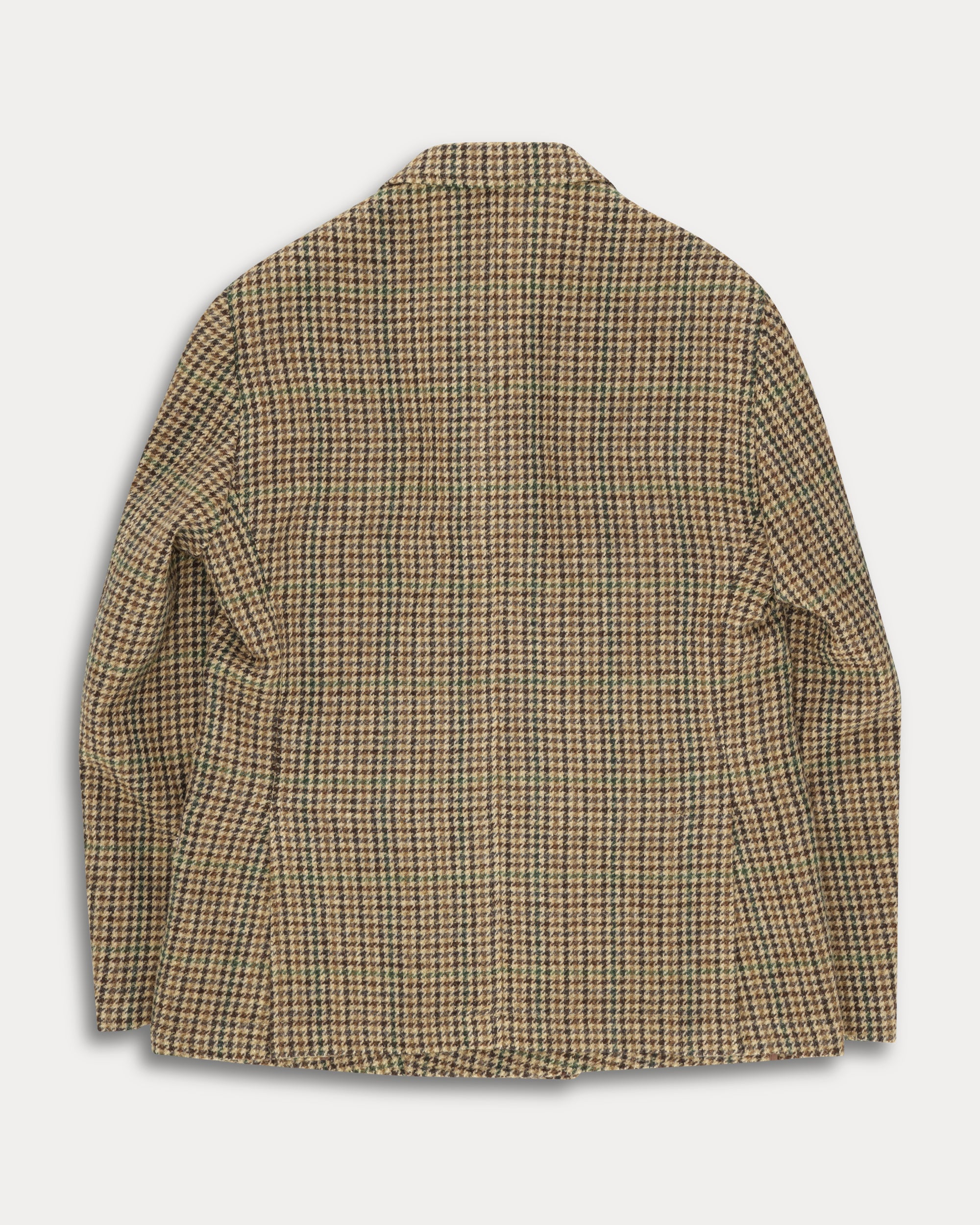 Travel Giacca Classica in Tweed di Lana
