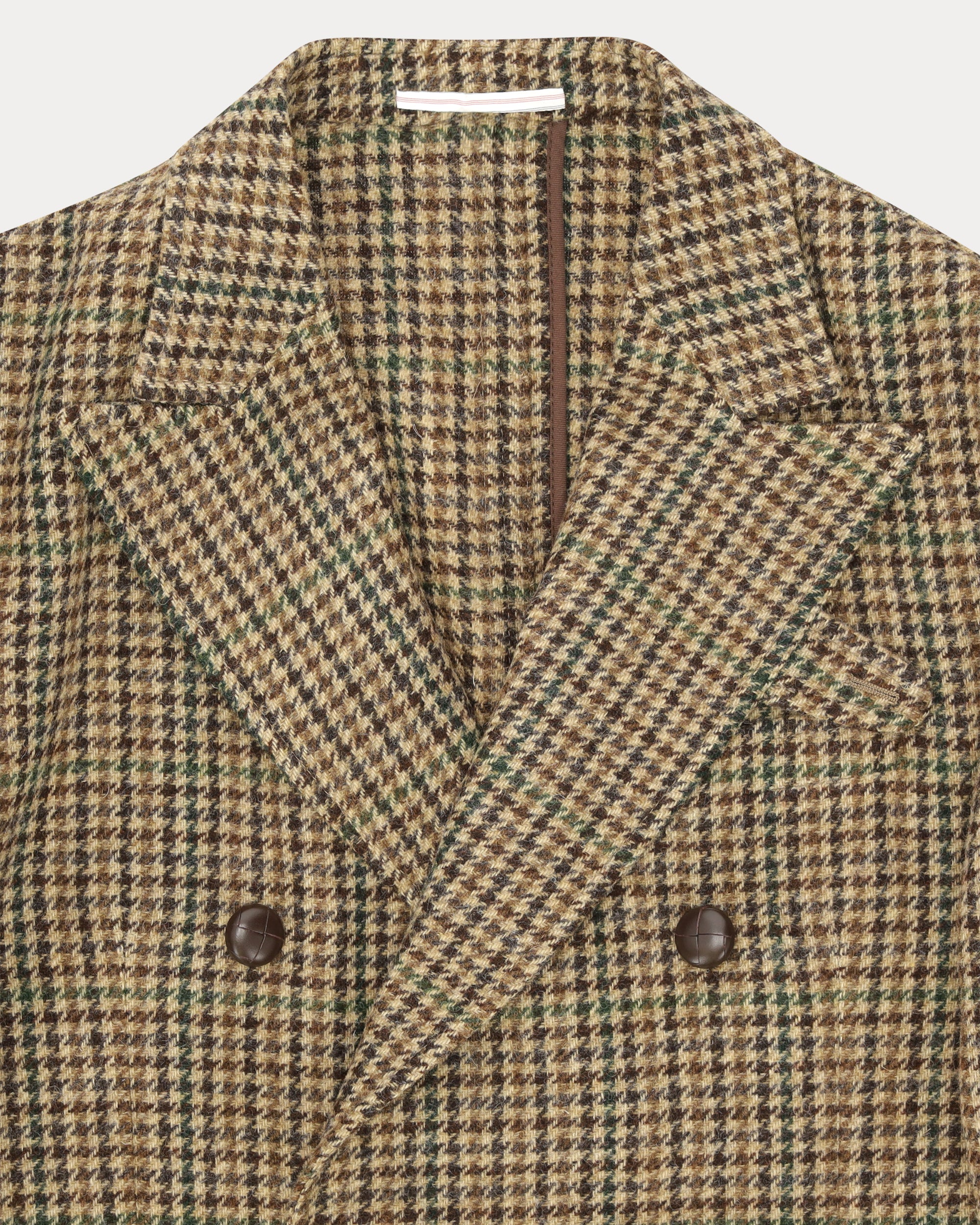 Travel Giacca Classica in Tweed di Lana
