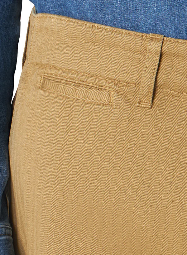 Trucking Pantaloni In Herringbone Di Cotone