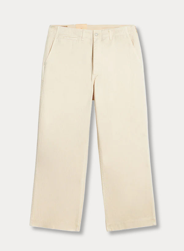 Trucking Cotton Herringbone Pants