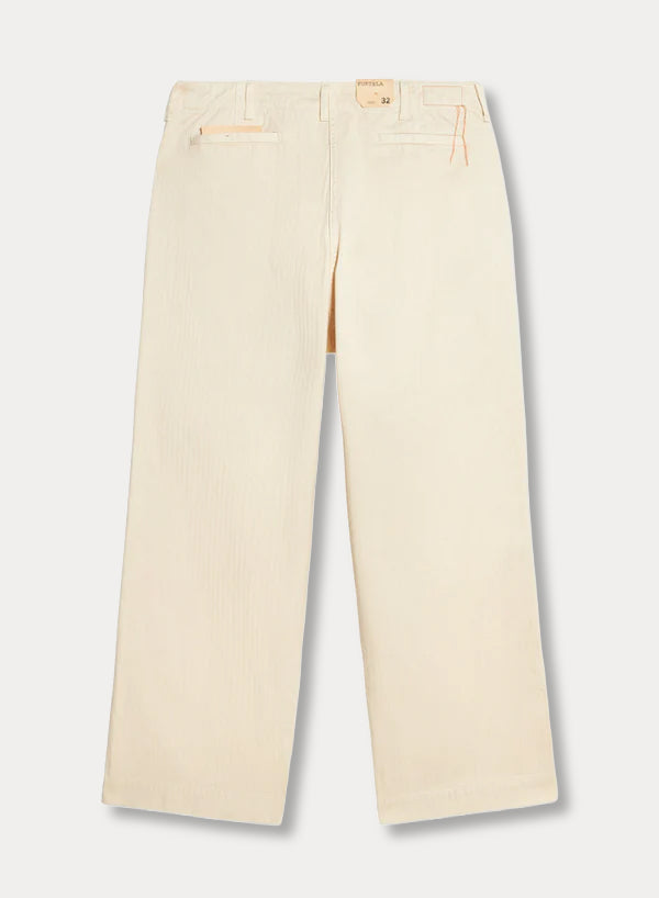 Trucking Cotton Herringbone Pants