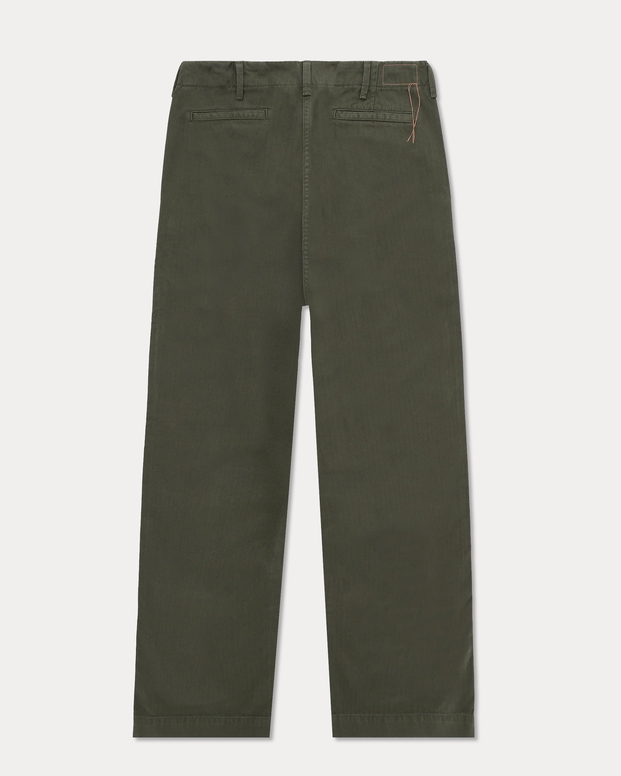Trucking Pantaloni In Herringbone Di Cotone