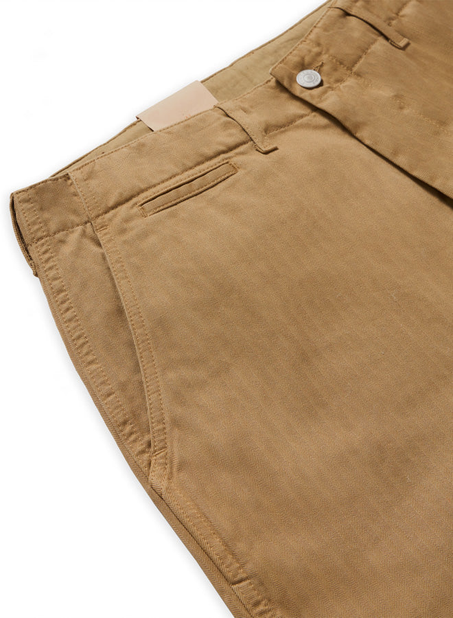 Trucking Pantaloni In Herringbone Di Cotone