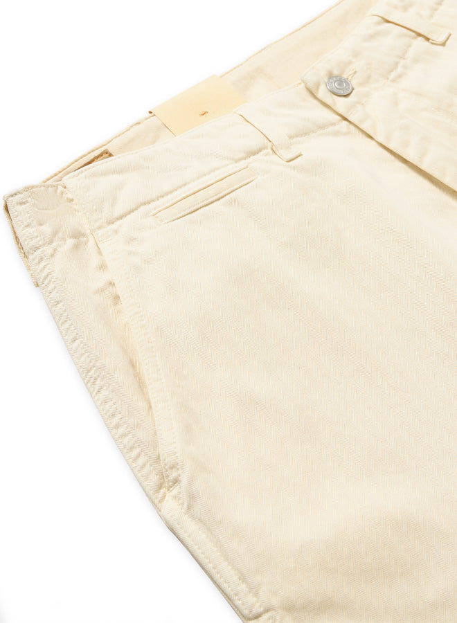 Trucking Pantaloni In Herringbone Di Cotone