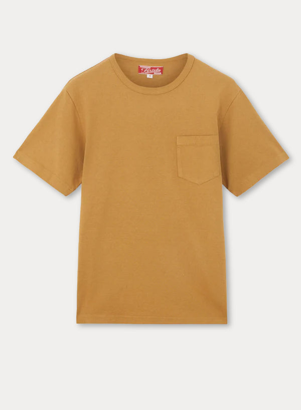 Tubejp Cotton T-Shirt With Pocket