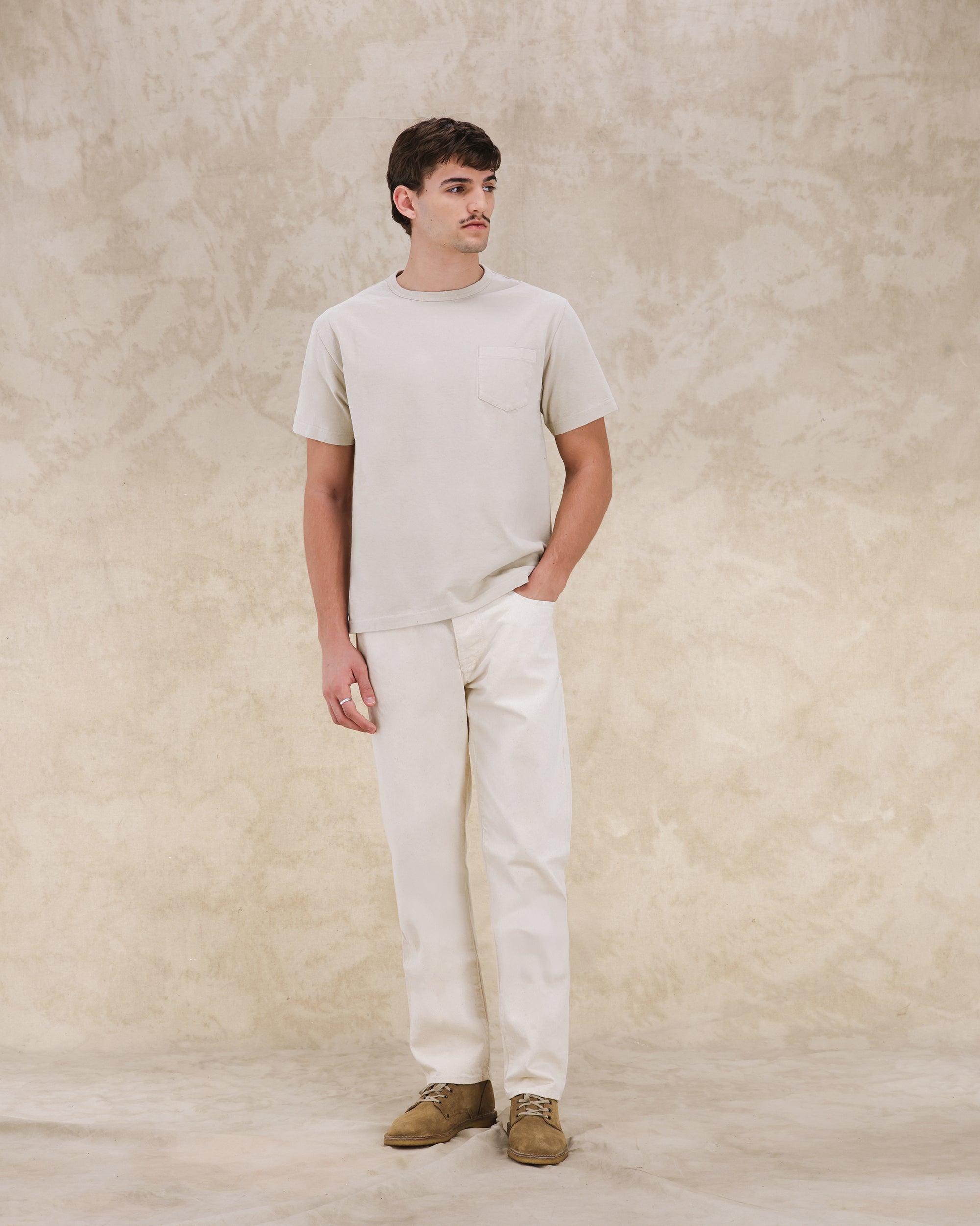 Tubejp T-Shirt Con Taschino In Cotone