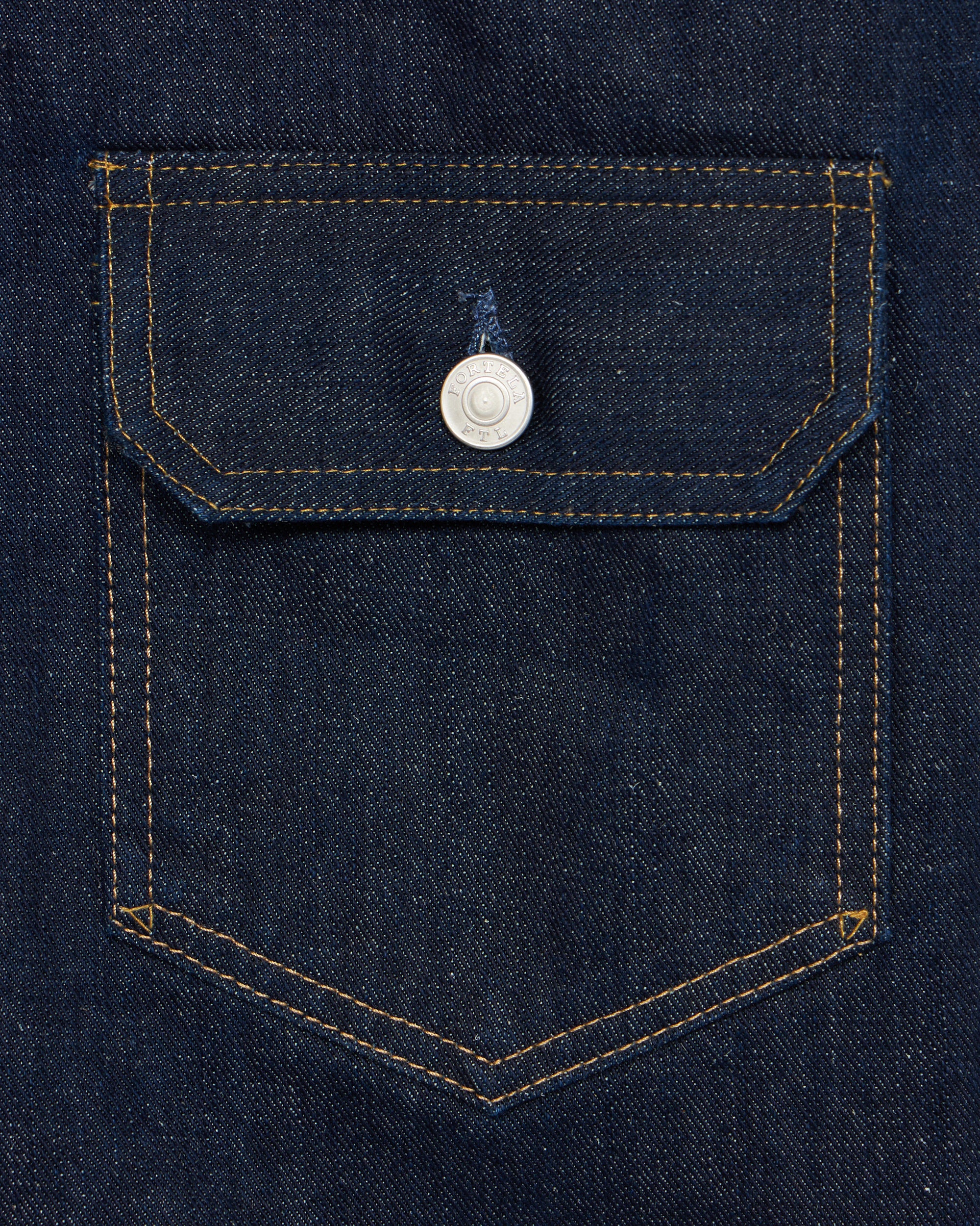 Type Giacca in Denim Indigo Rinse