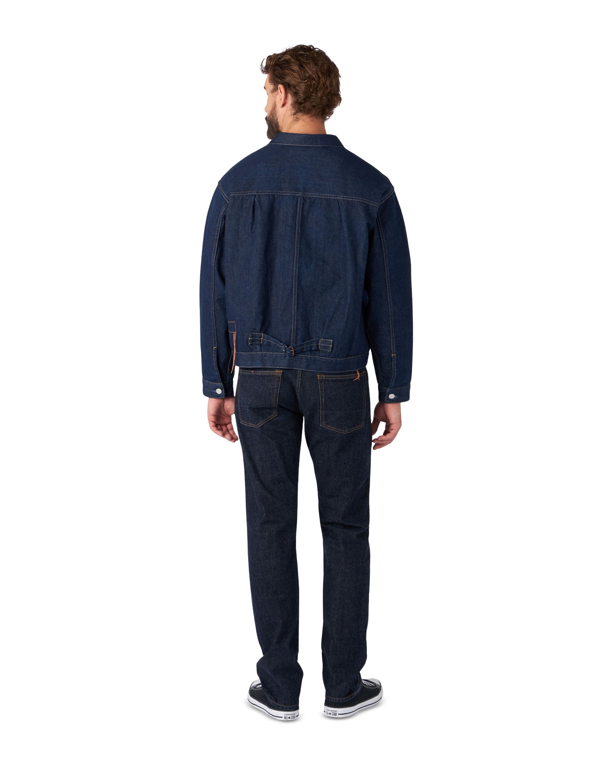 Type Giacca in Denim Indigo Rinse