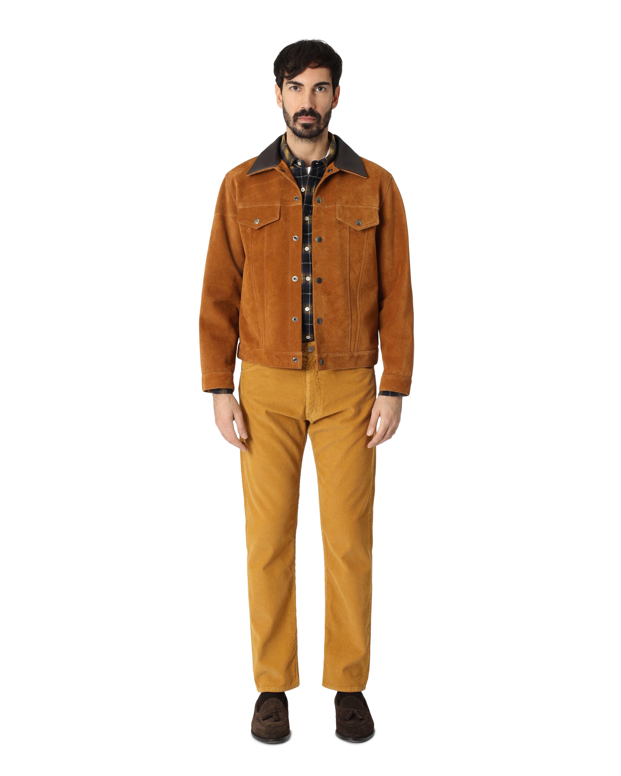 Type3 Giubbotto In Pelle Scamosciata