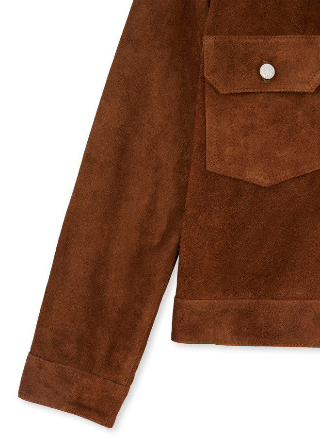 Type2 Giubbotto In Pelle Scamosciata