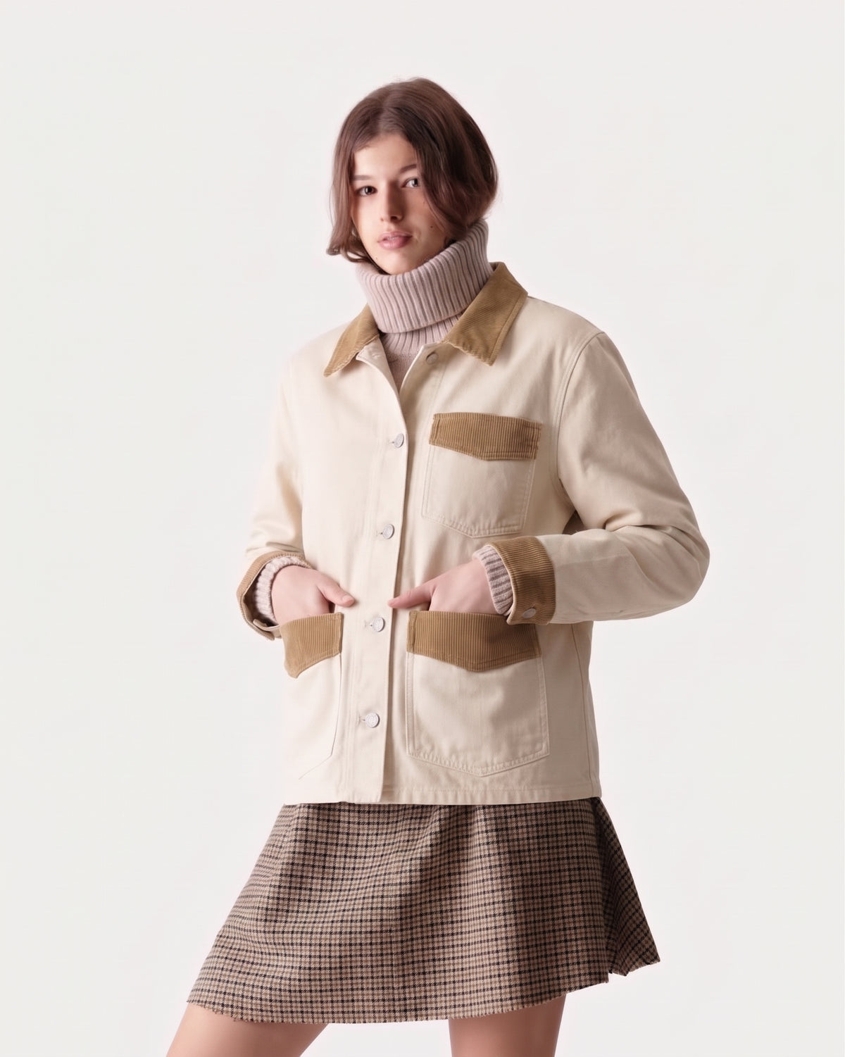 Arapaho Giacca in Canvas di Cotone