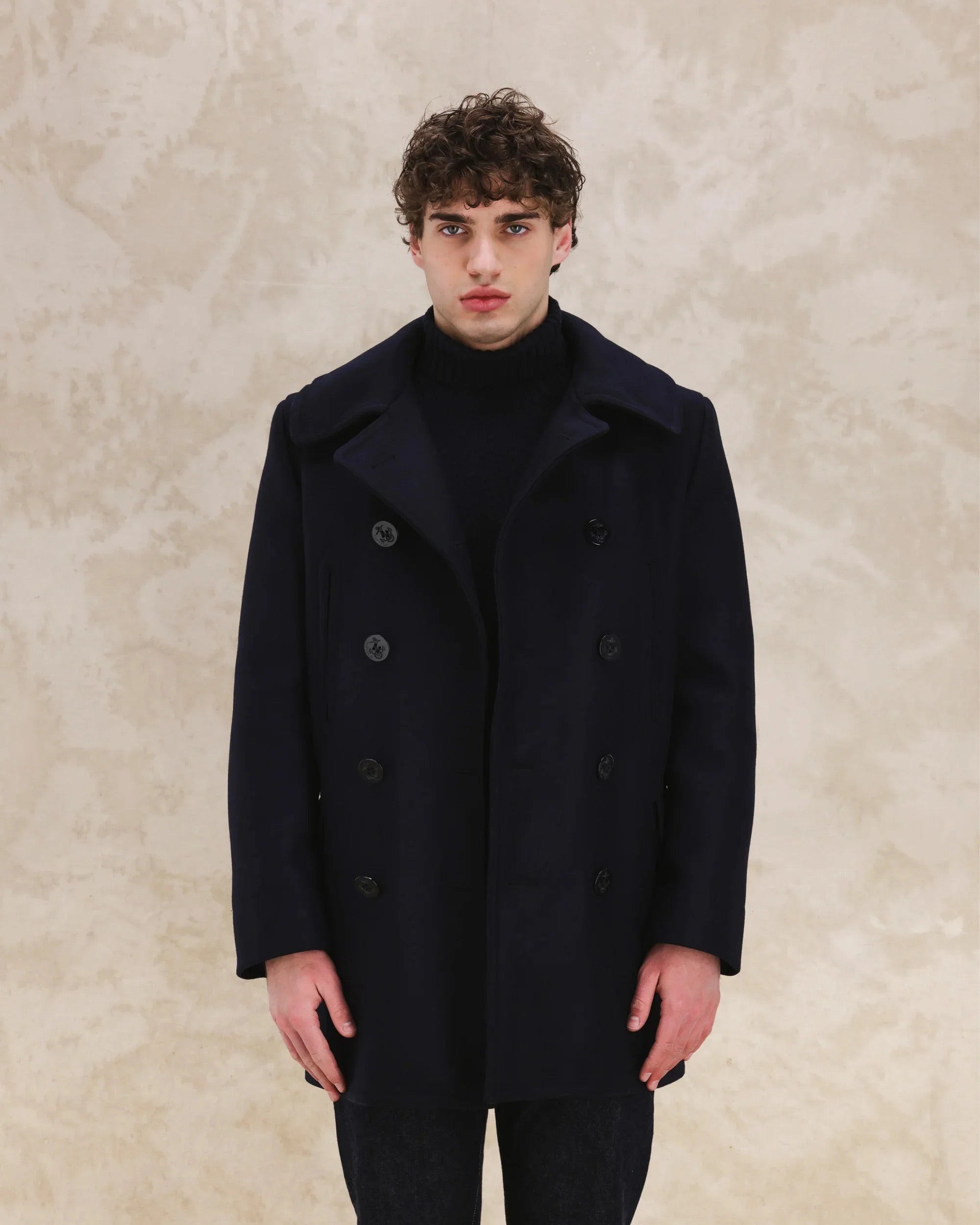 U.S.N.Peacot Cappotto Doppiopetto
