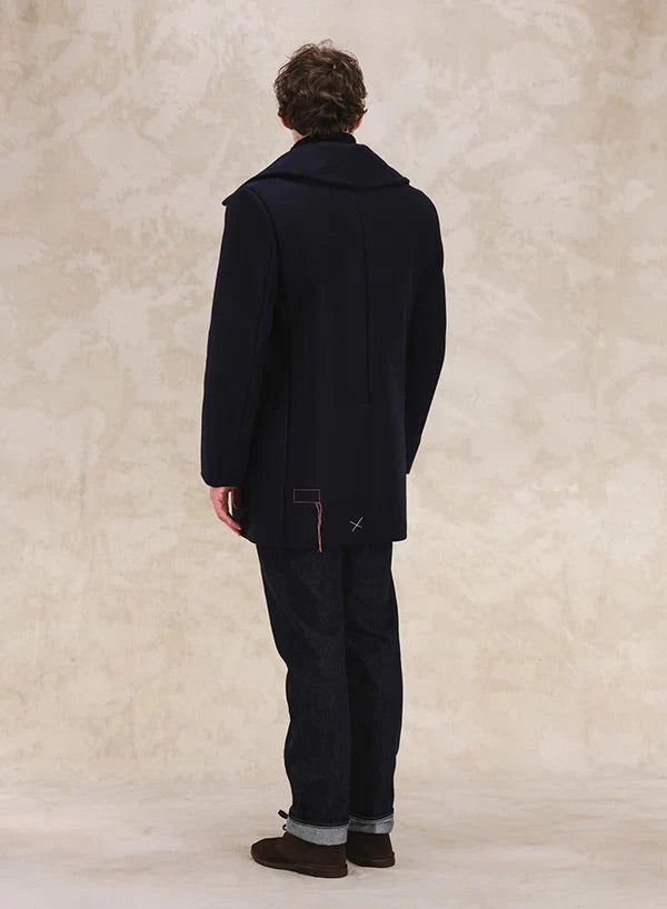 U.S.N.Peacot Cappotto Doppiopetto