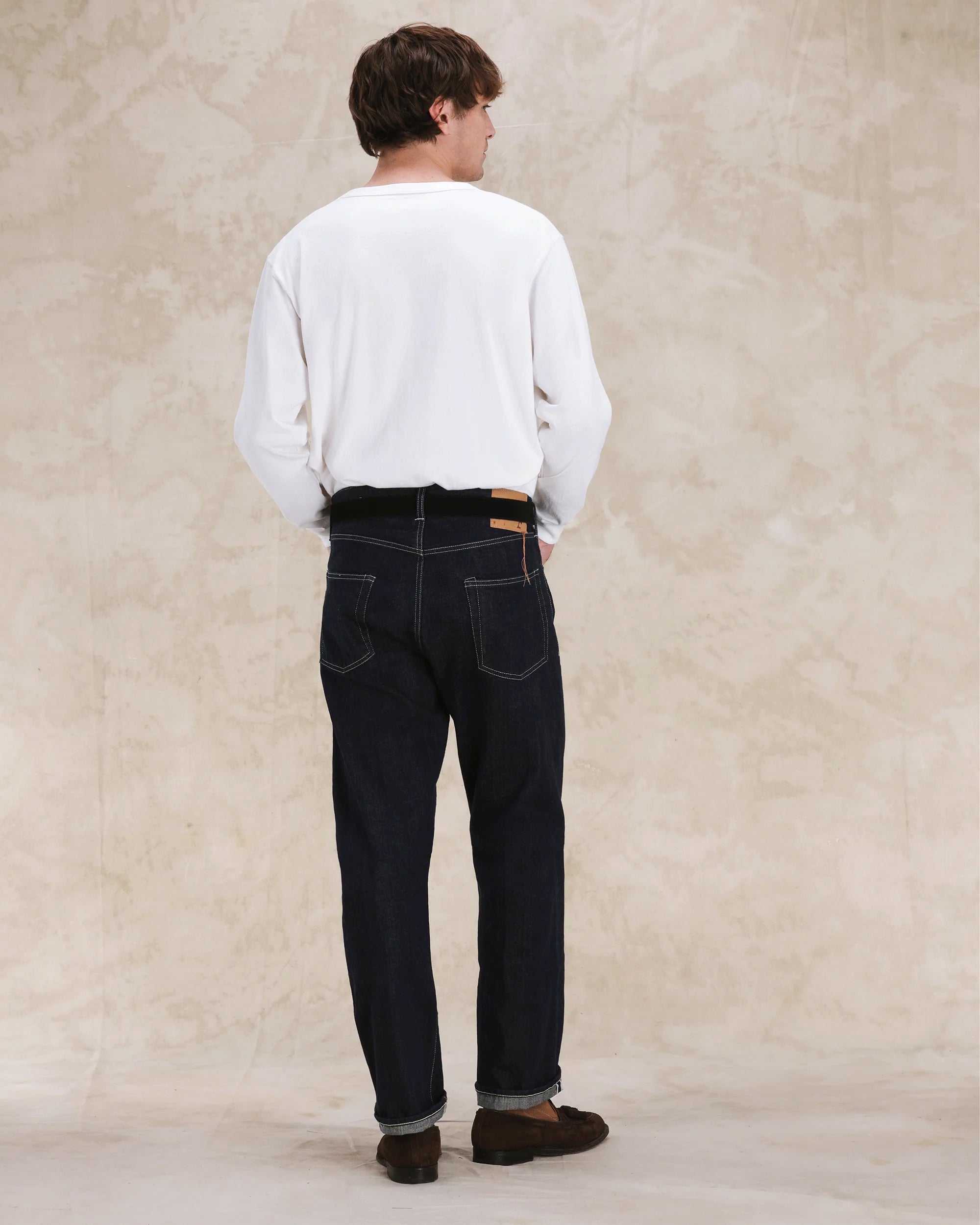 Unclejohn Japan Selvedge Denim 5 Pocket High Waist Indigo Rinse - L29''