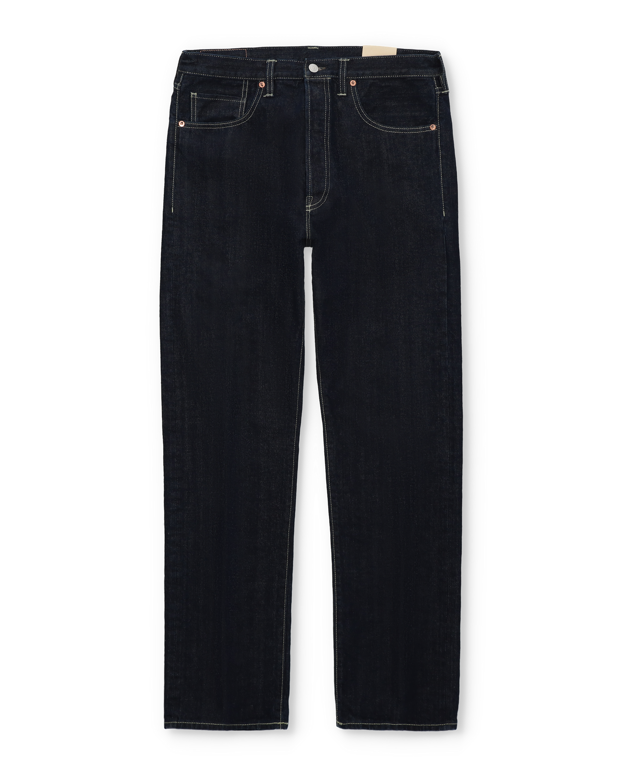 Unclejohn Japan Selvedge Denim 5 Pocket High Waist Indigo Rinse - L29''