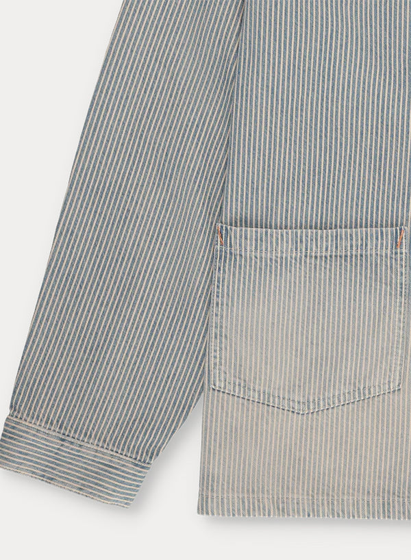 Underminer Giacca In Denim Gessato 