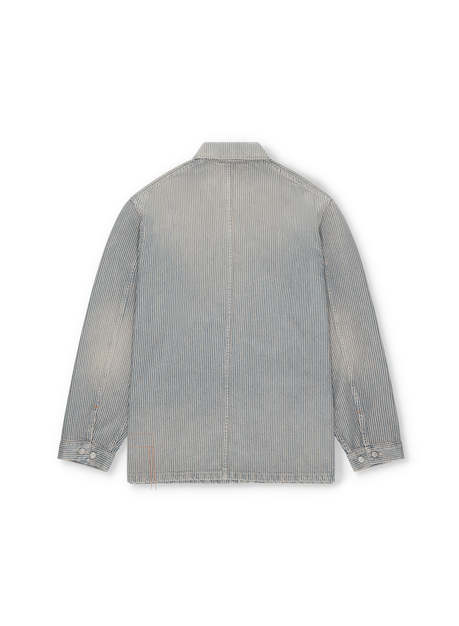 Underminer Giacca In Denim Gessato 