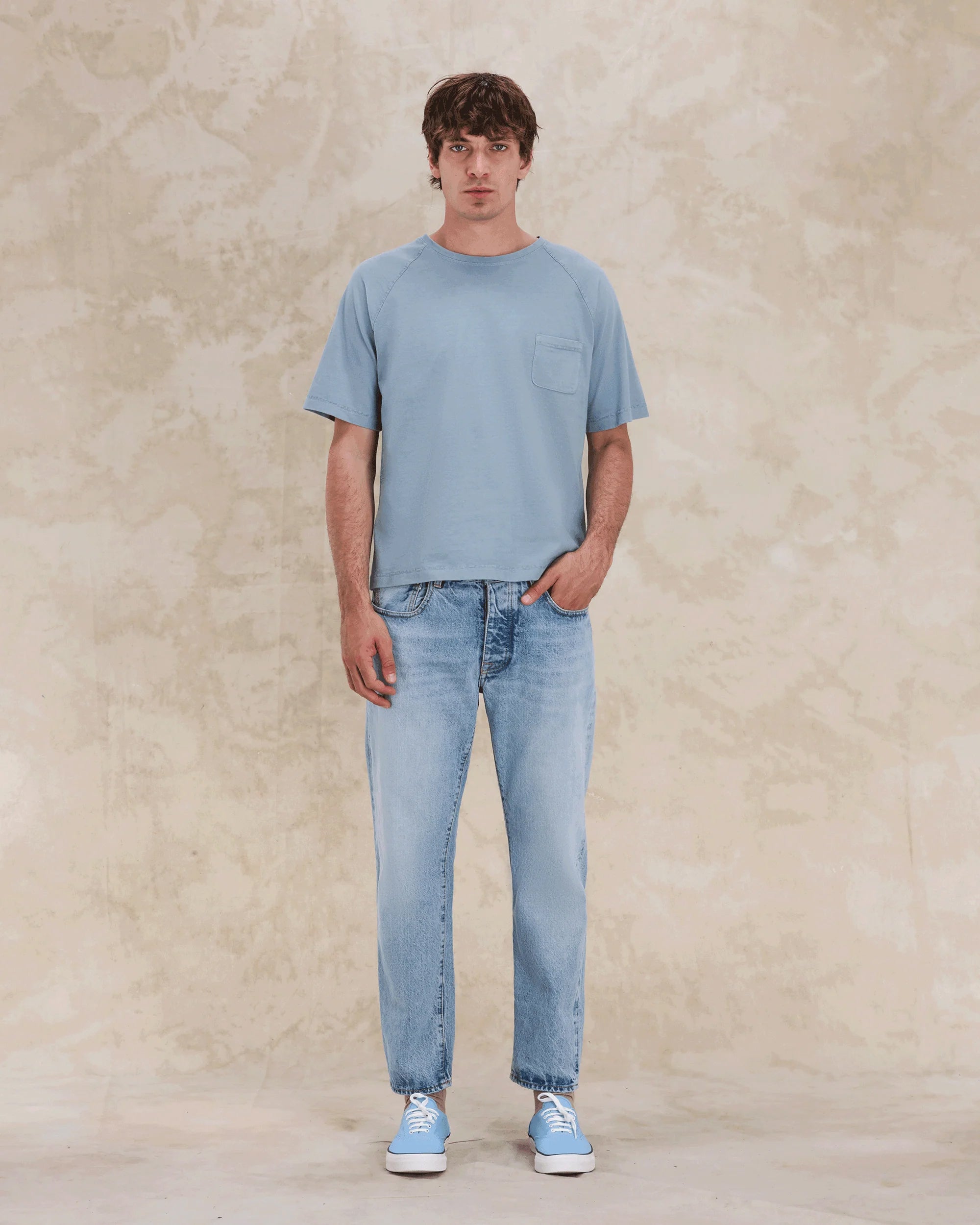 Vermont T-Shirt In Jersey Con Taschino