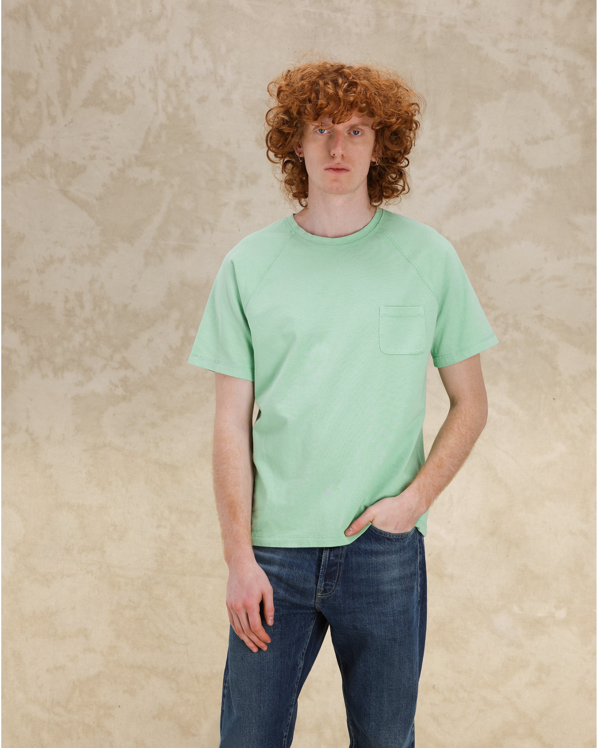 Vermont T-Shirt In Jersey Con Taschino