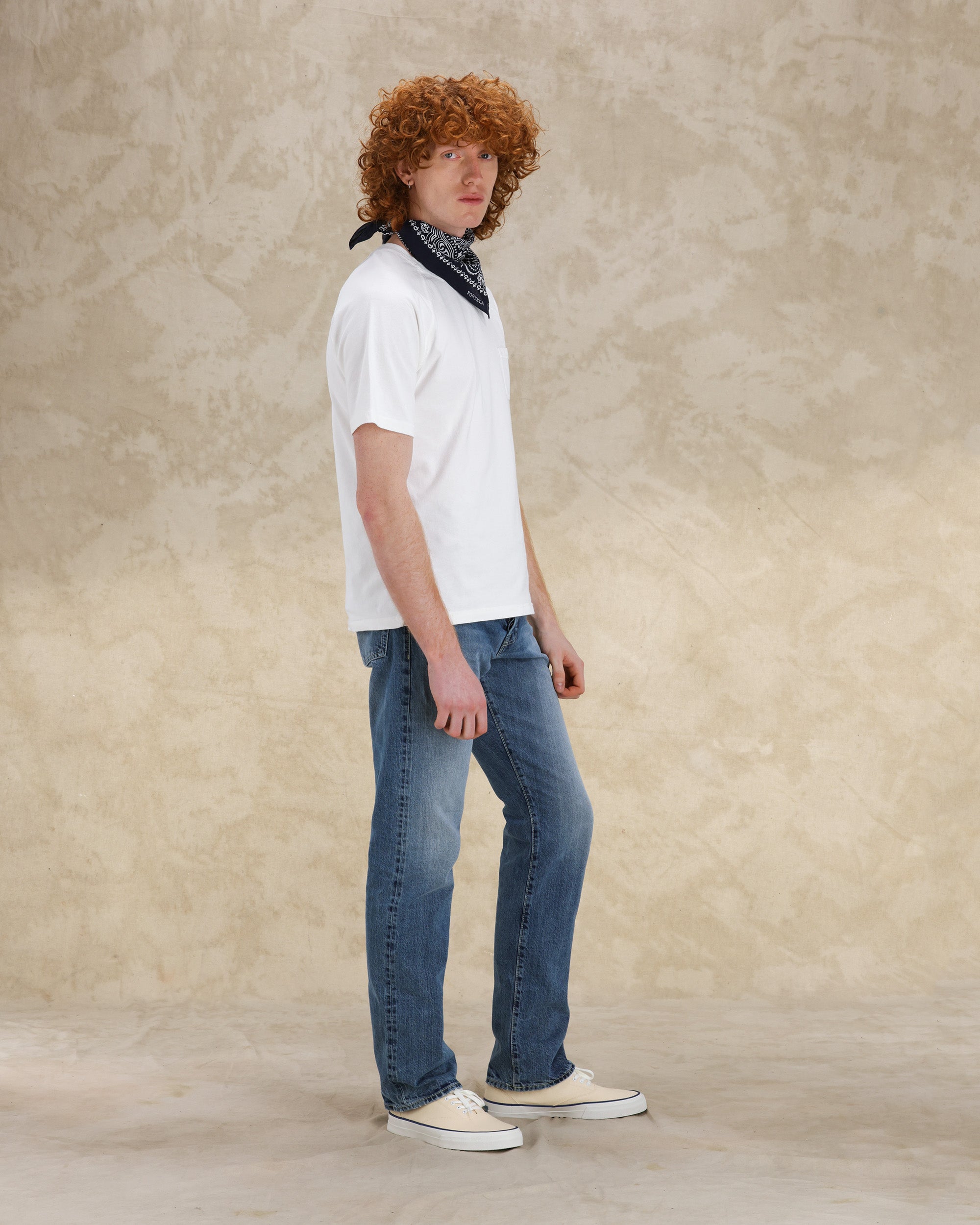 Vermont T-Shirt In Jersey Con Taschino