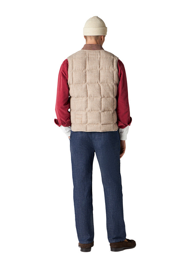 Vest Gilet Smanicato In Lana